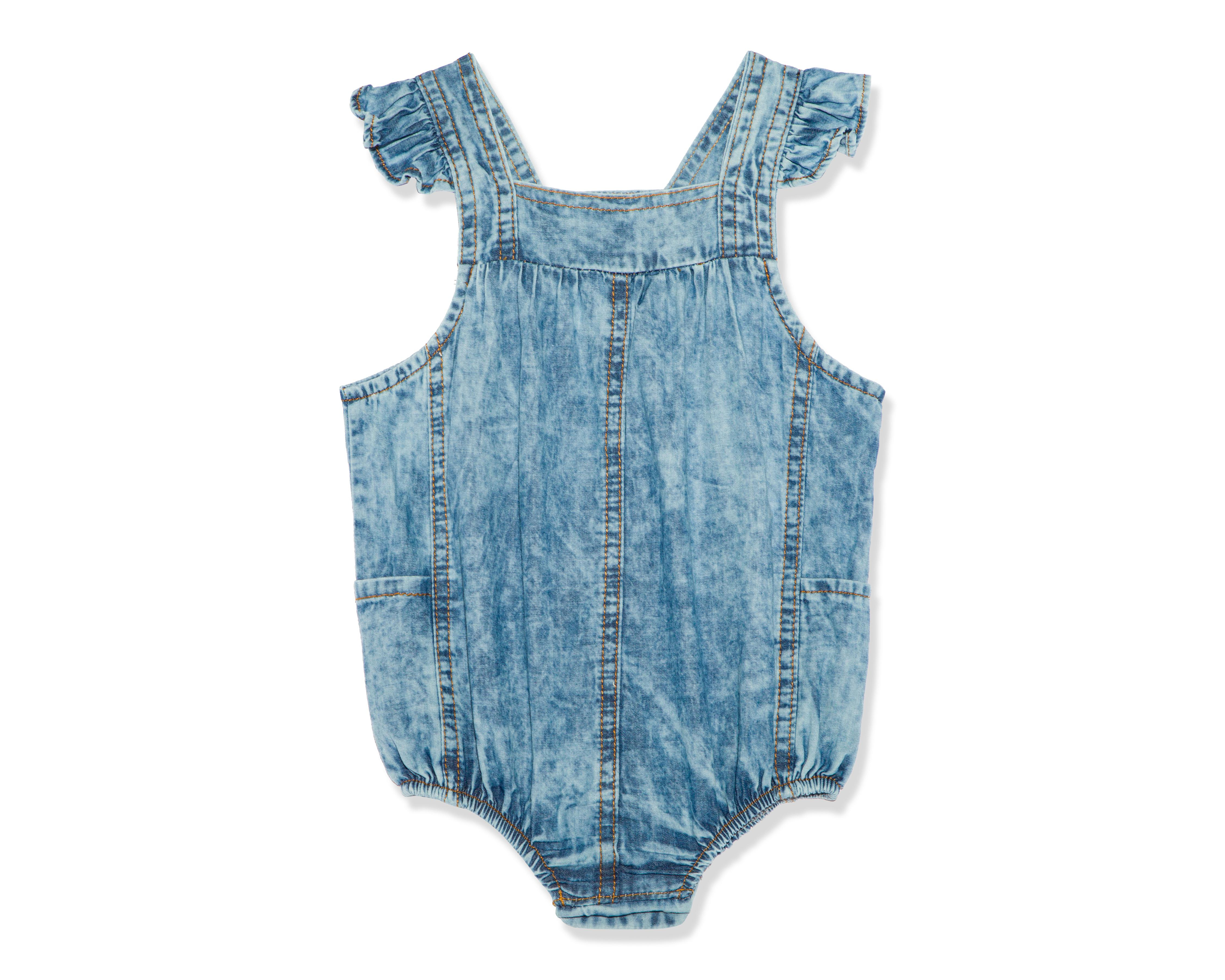 Pañalero para Bebé Niña Baby Colors de Algodón Azul