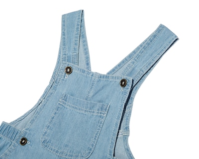 Foto 3 | Overol para Bebé Niña Baby Colors de Algodón Azul