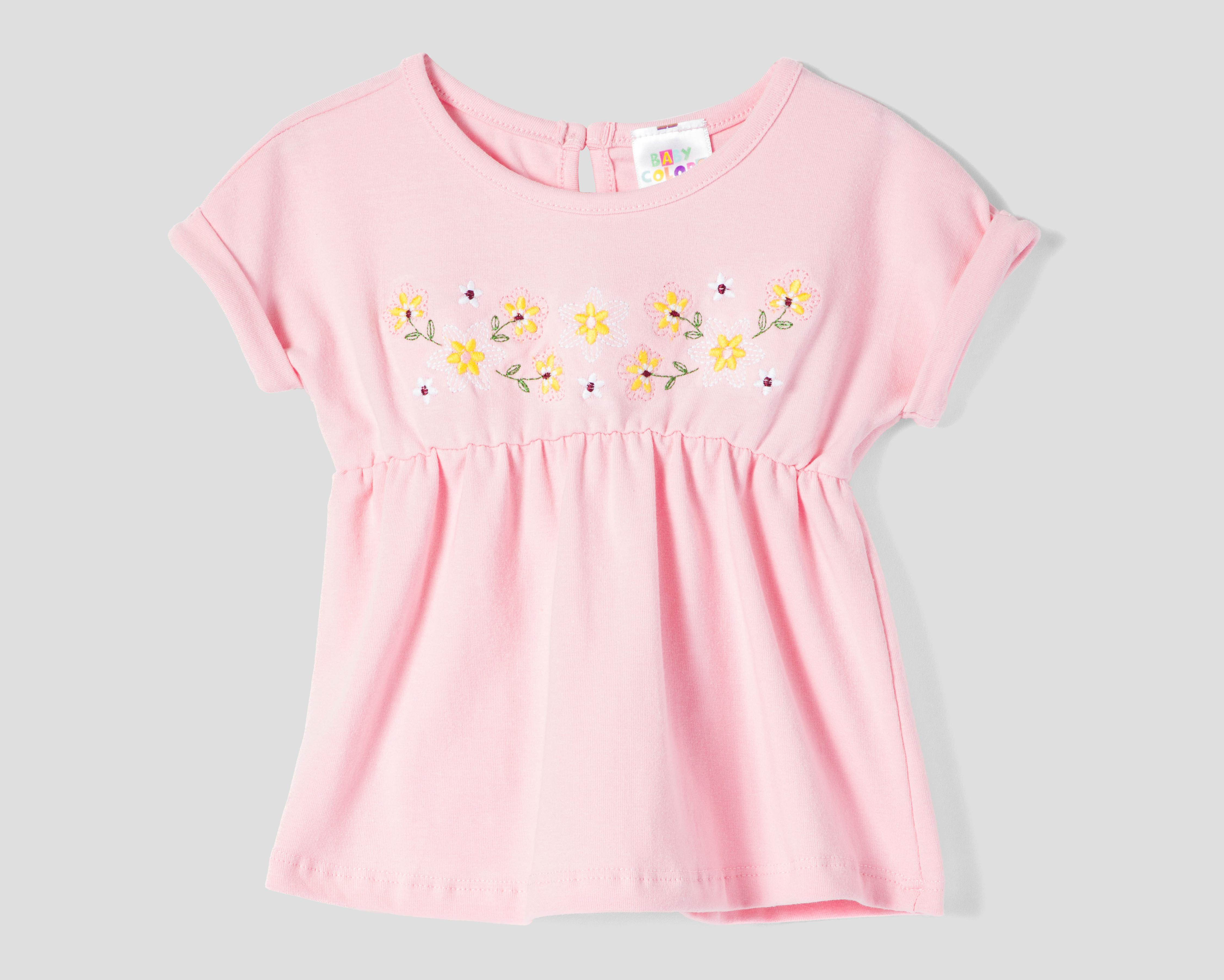 Foto 4 pulgar | Short y Playera para Bebé Niña Baby Colors