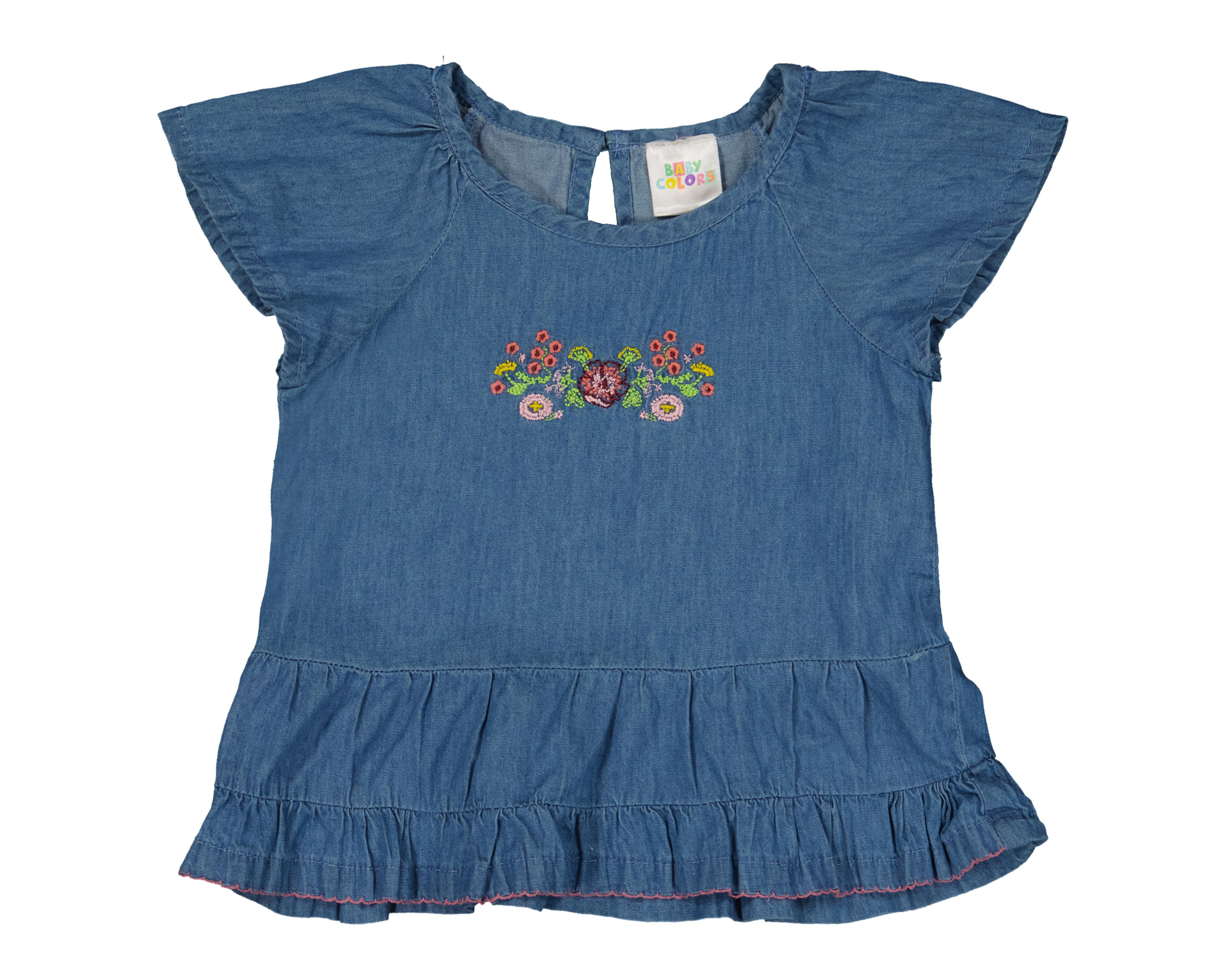 Foto 3 | Conjunto para Bebé Niña Baby Colors de Algodón 2 Piezas