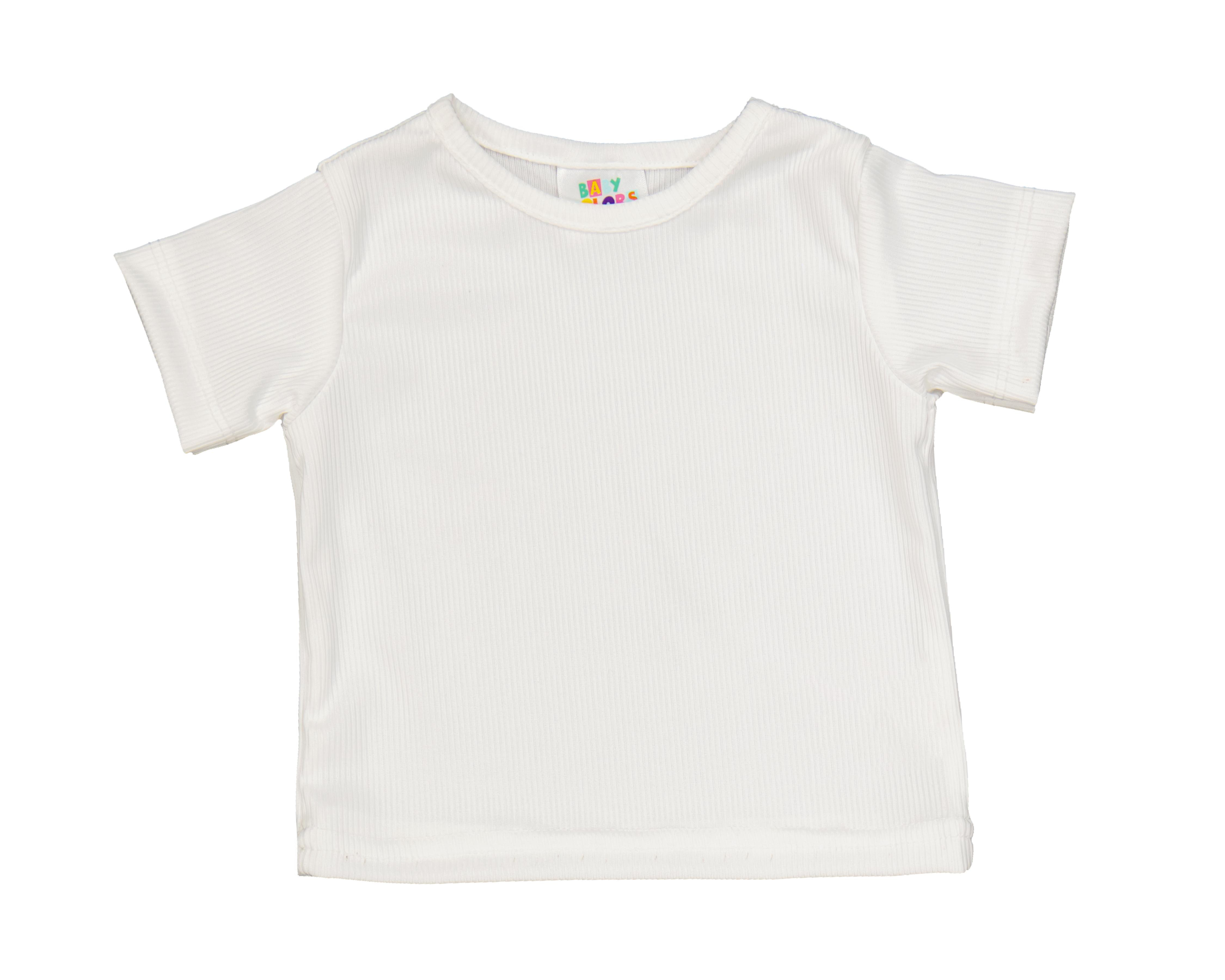 Foto 4 pulgar | Overol y Playera de Algodón para Bebé Niña Baby Colors