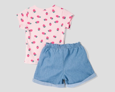 Foto 2 | Short y Playera para Bebé Niña Baby Colors