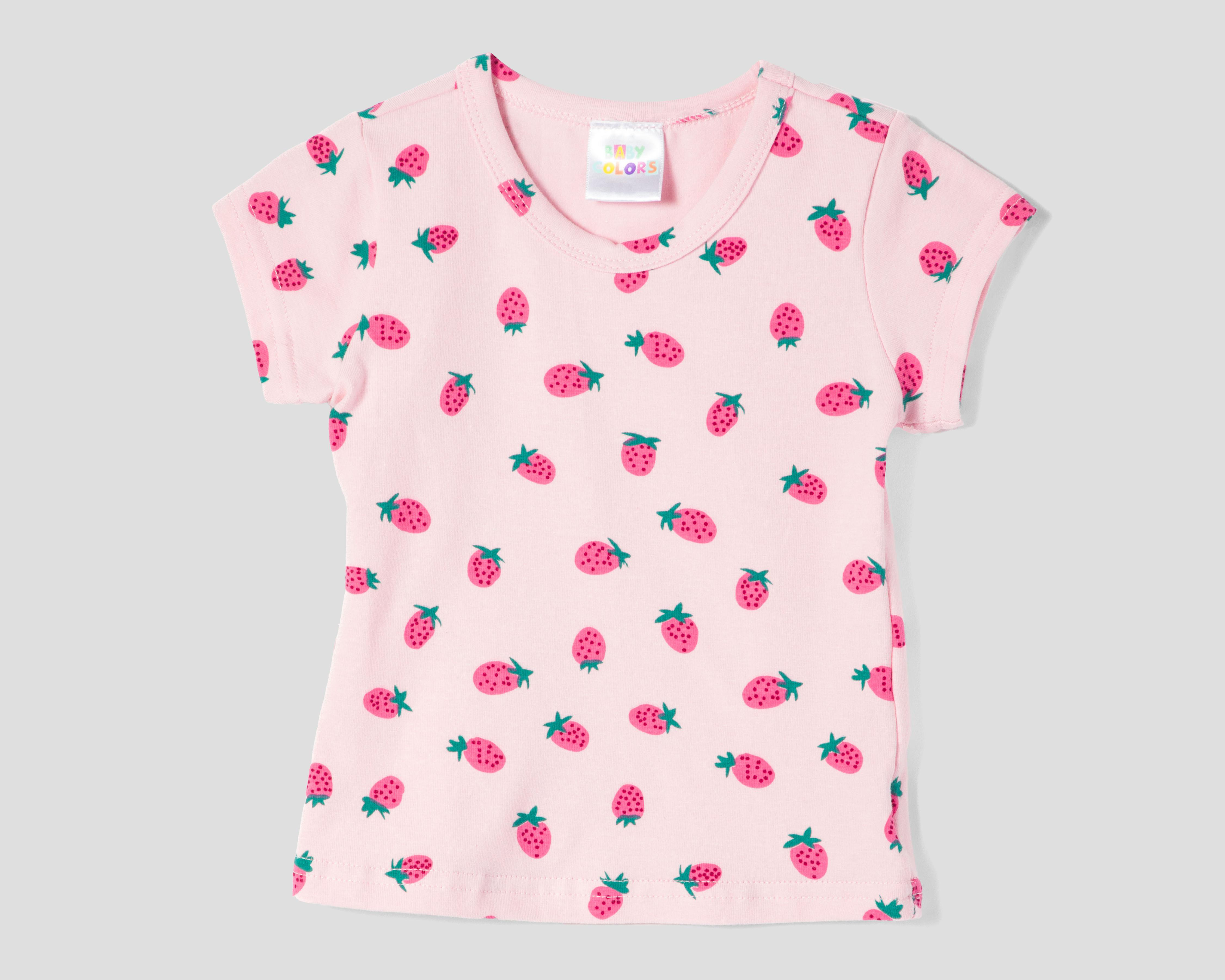 Foto 4 pulgar | Short y Playera para Bebé Niña Baby Colors