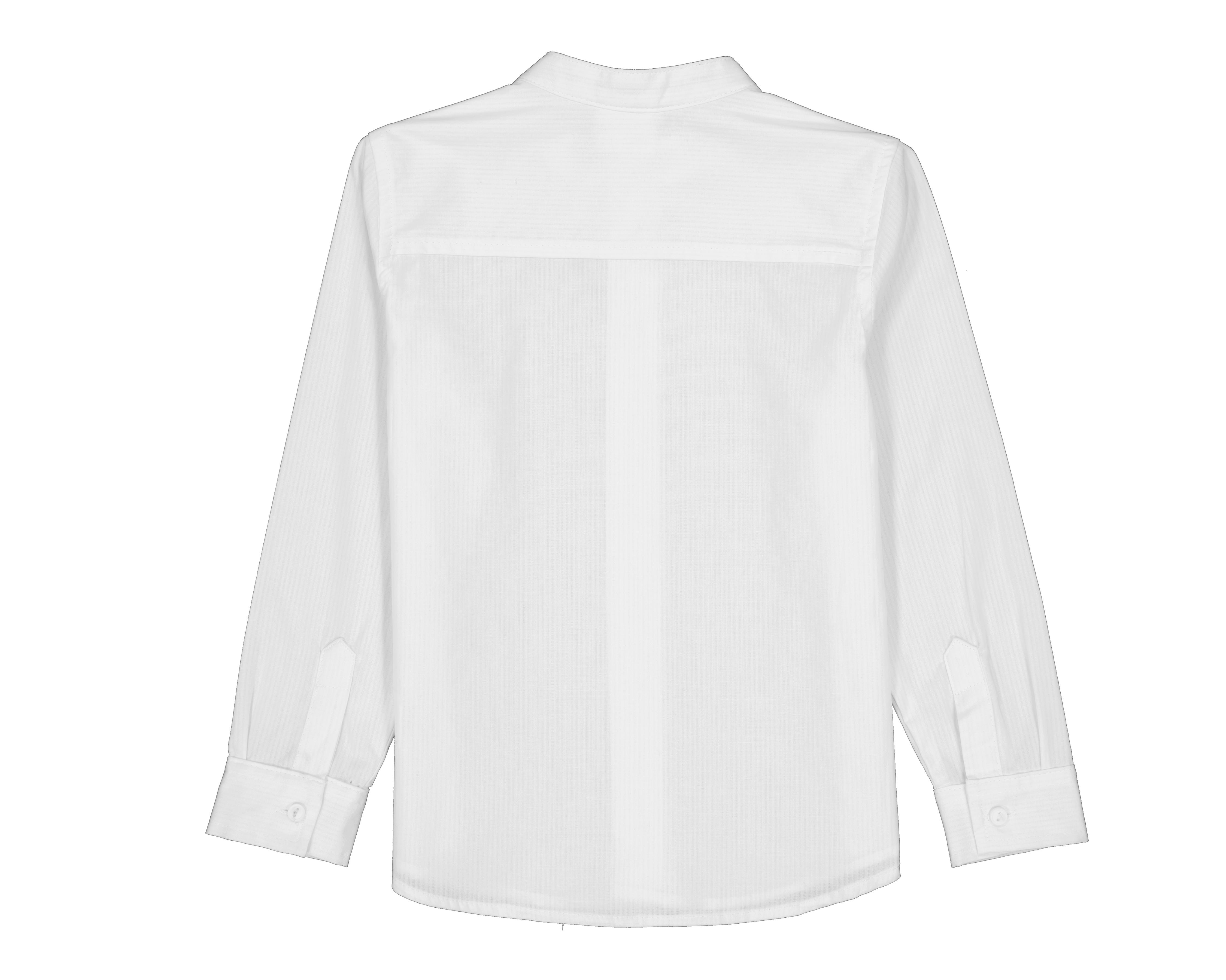 Foto 3 pulgar | Camisa para Bebé Niño Baby Colors de Algodón Blanca