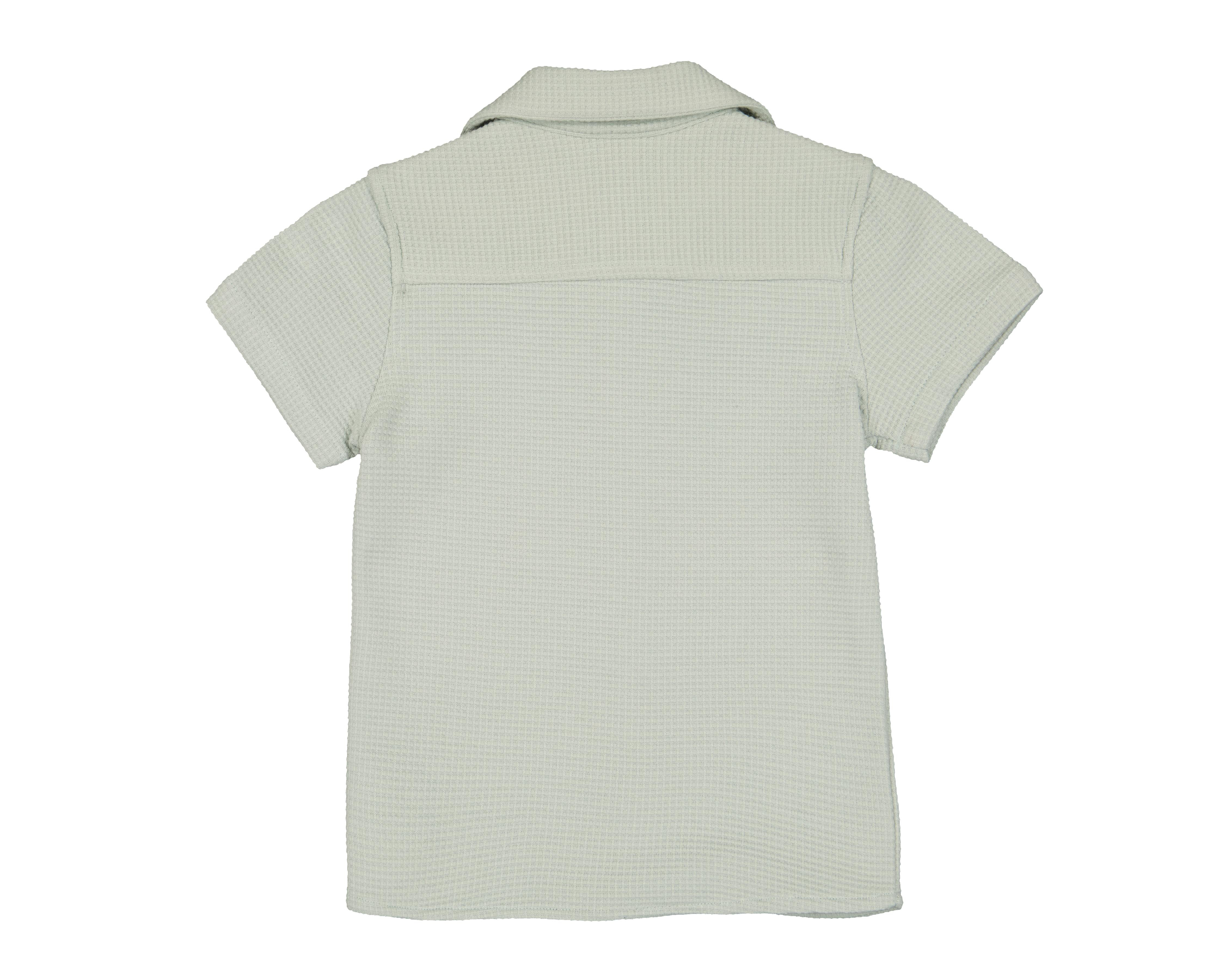 Foto 3 pulgar | Camisa para Bebé Niño Baby Colors de Algodón Verde