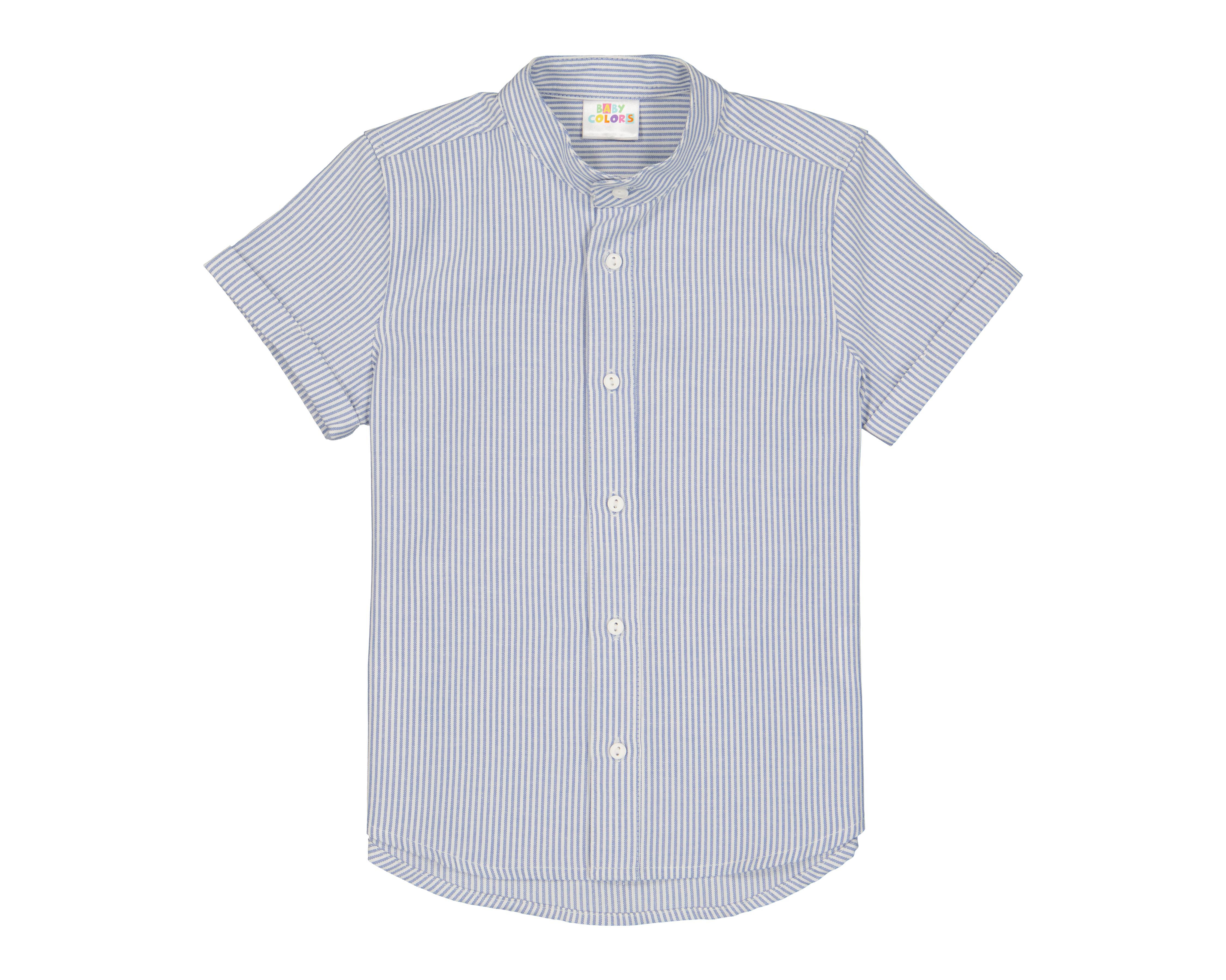 Camisa para Bebé Niño Baby Colors de Algodón a Rayas