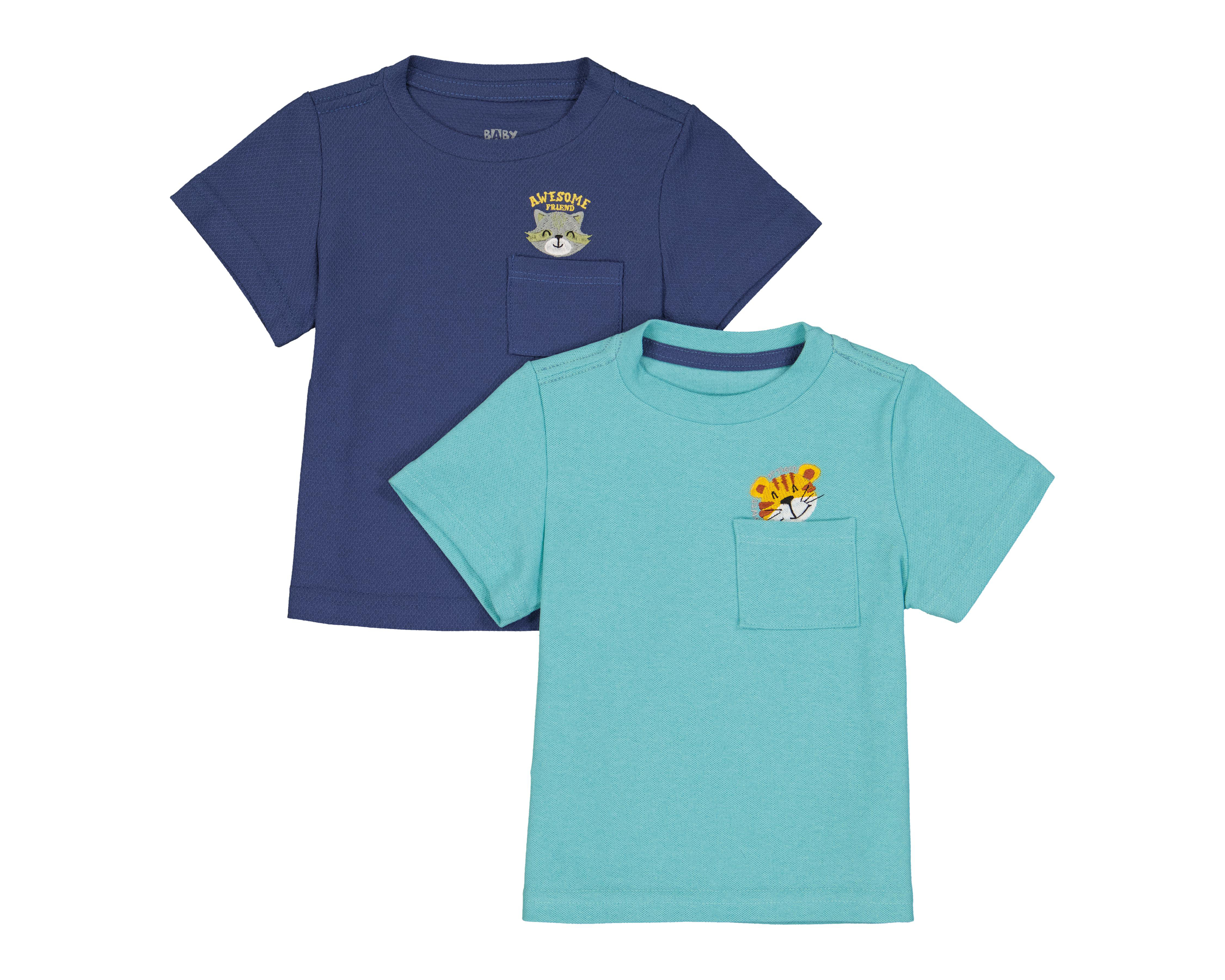 Playera para Bebé Niño Baby Colors 2 Piezas