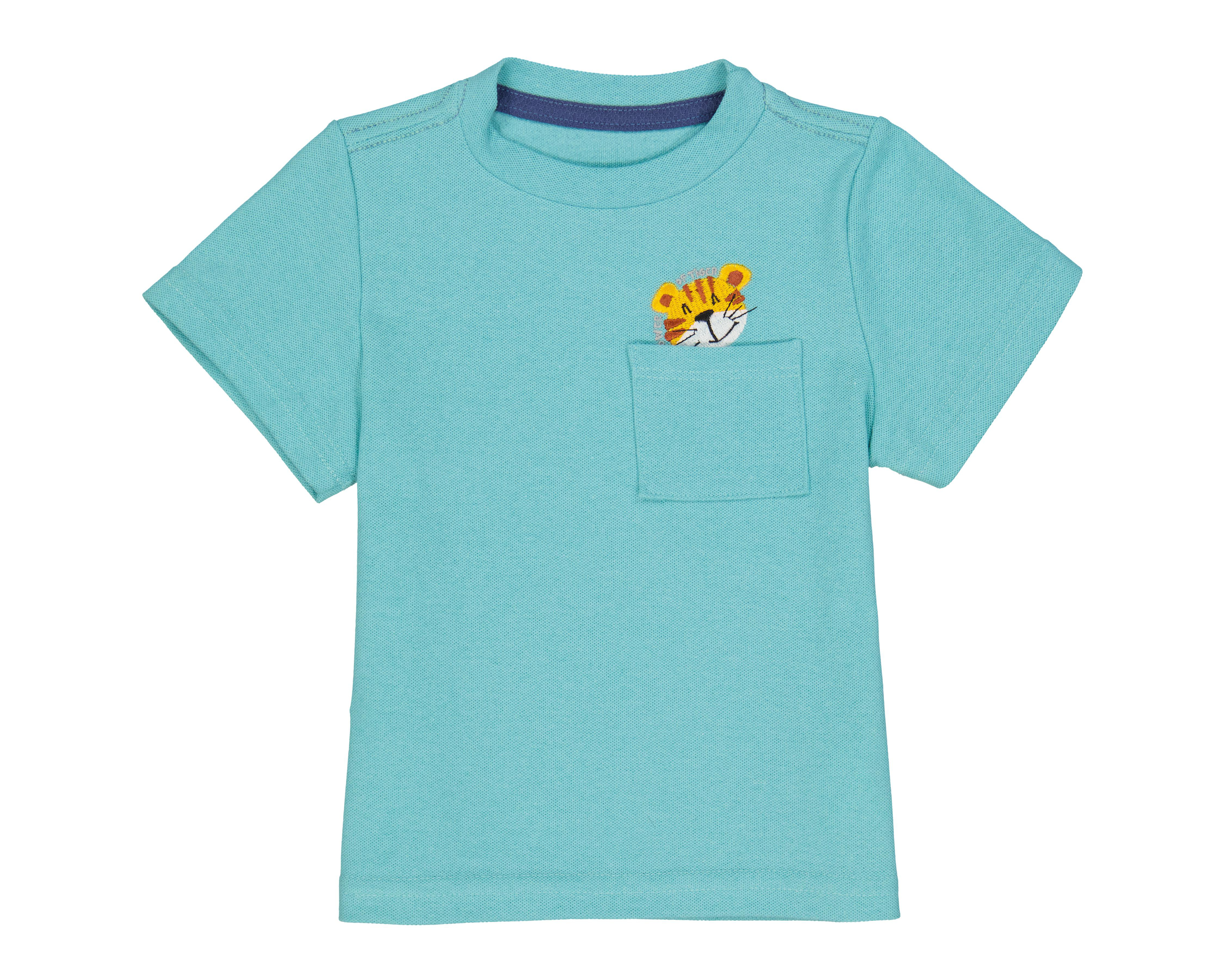 Foto 4 pulgar | Playera para Bebé Niño Baby Colors 2 Piezas
