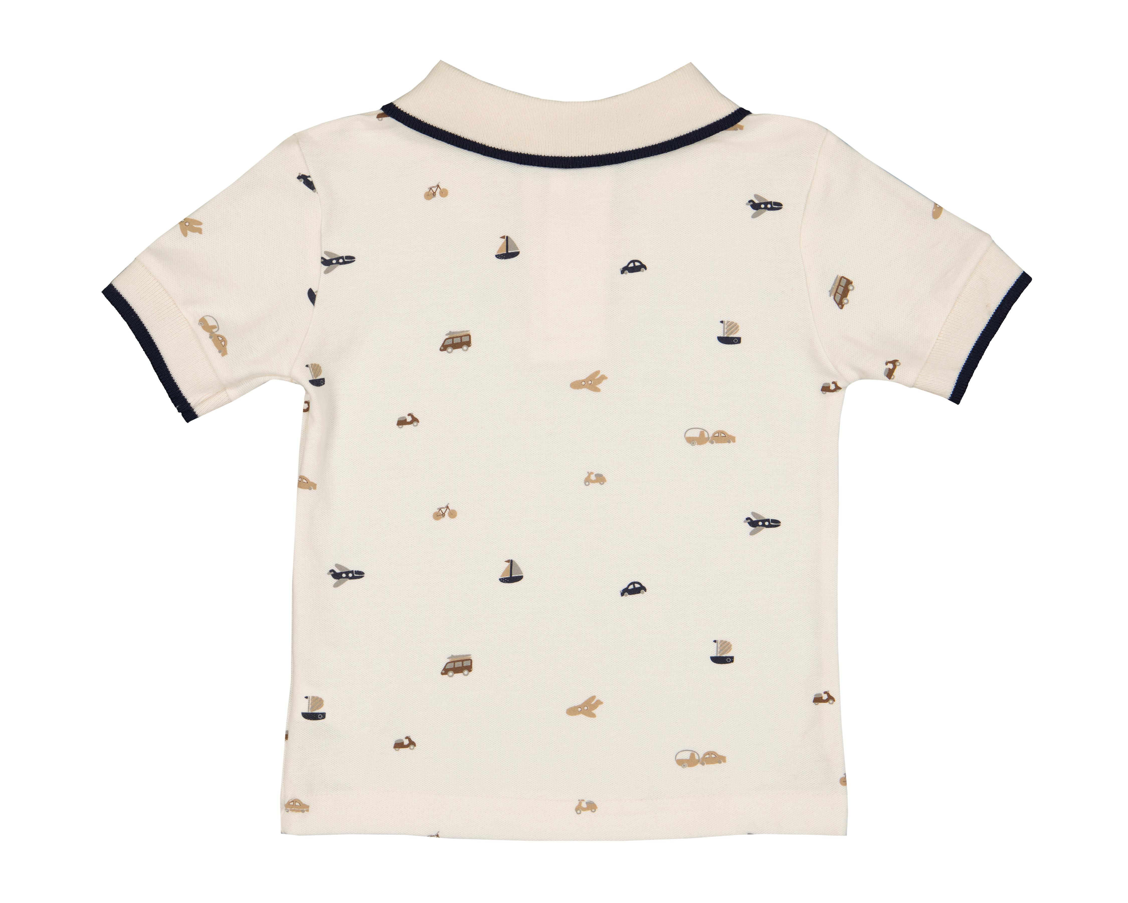 Foto 3 pulgar | Playera Polo para Bebé Niño Baby Colors Estampada