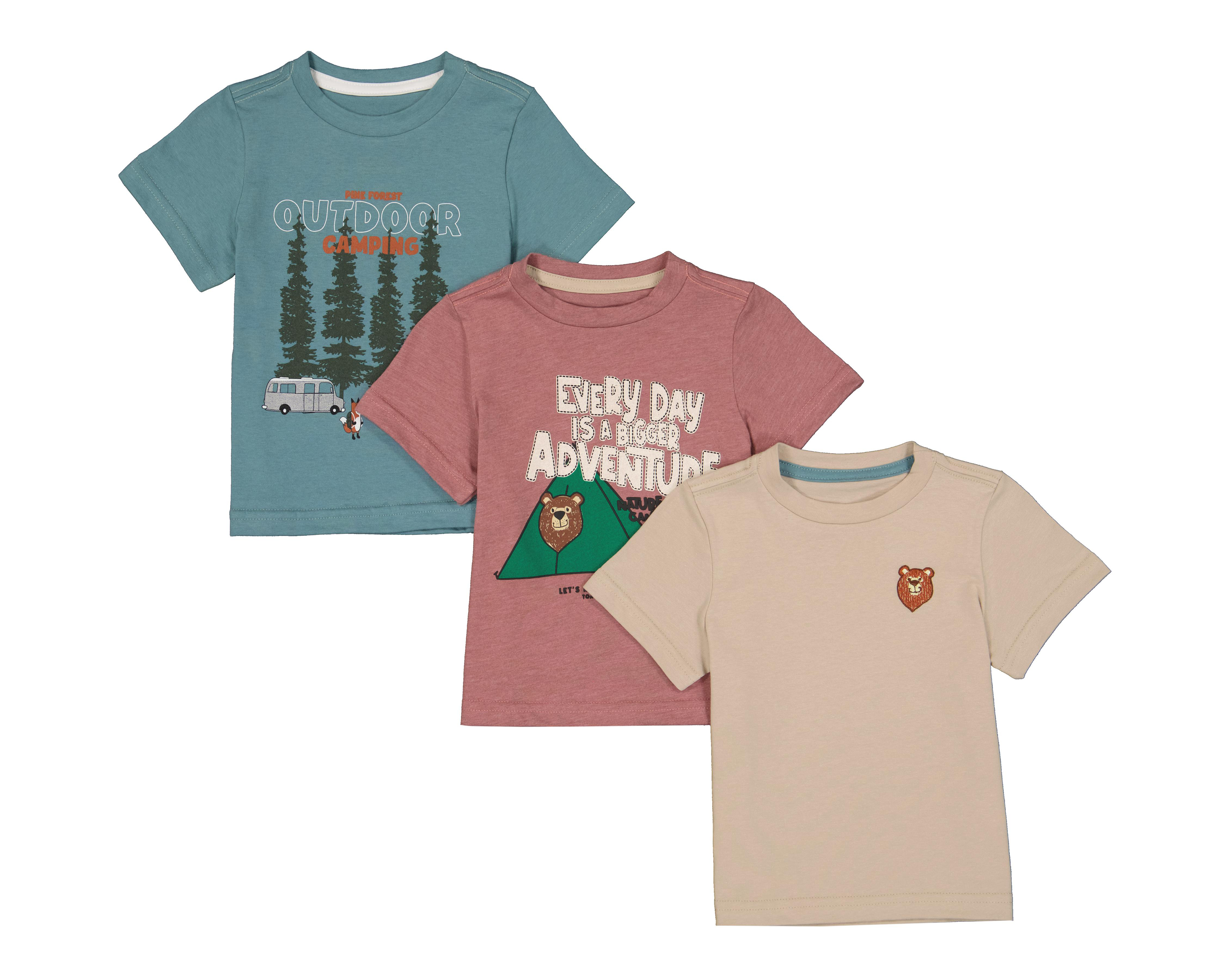 Playera para Bebé Niño Baby Colors 3 Piezas
