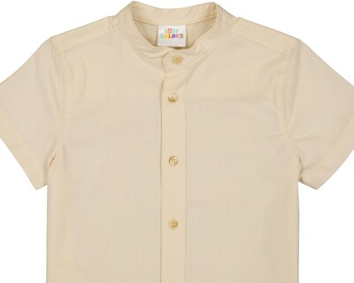 Foto 3 | Camisa para Bebé Niño Baby Colors de Algodón Lisa
