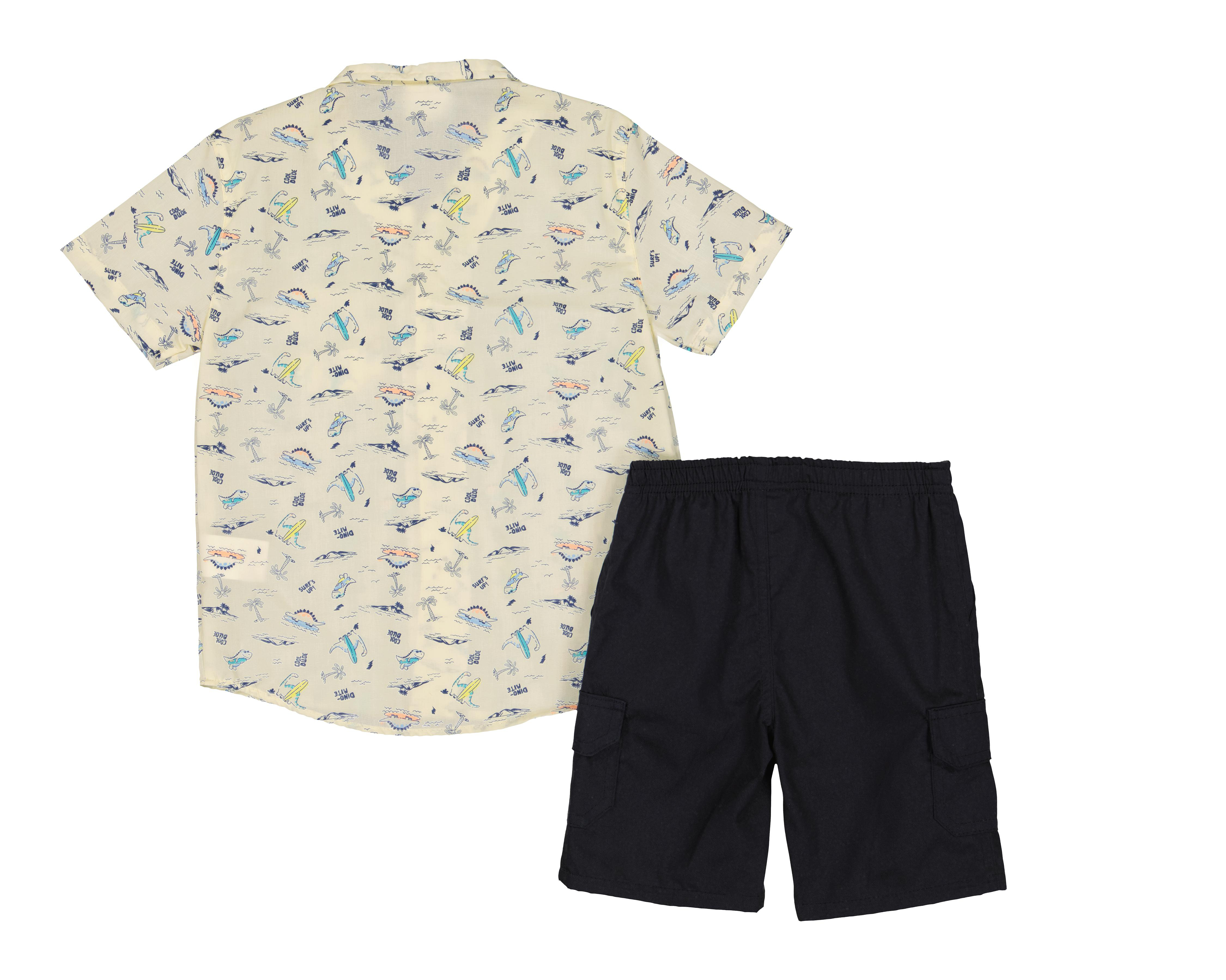 Foto 2 | Short y Camisa para Bebé Niño Baby Colors