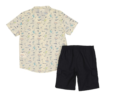 Foto 2 | Short y Camisa para Bebé Niño Baby Colors