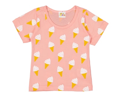 Foto 4 | Playera para Bebé Niña Baby Colors Estampada 3 Piezas