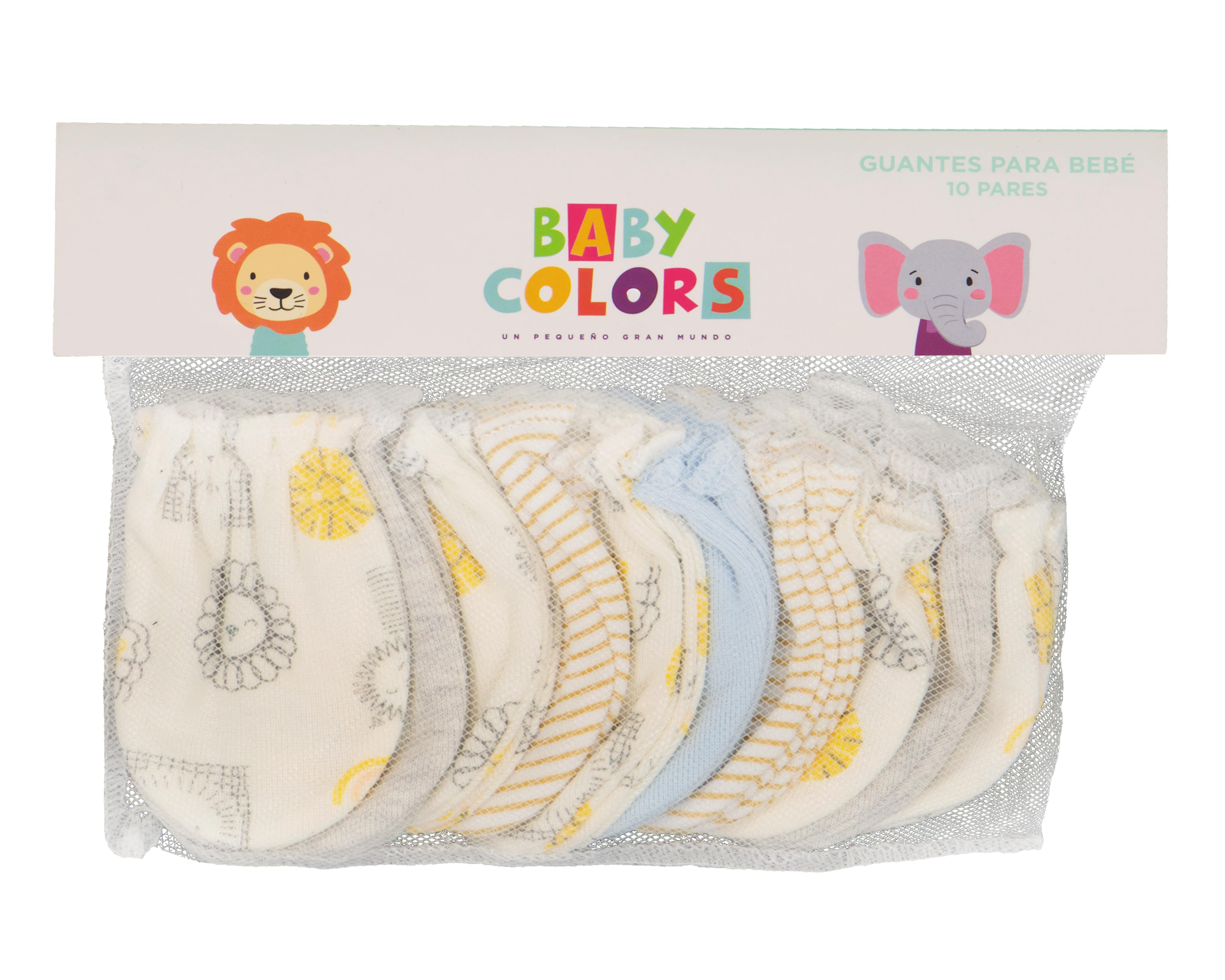 Foto 5 pulgar | Guantes para Bebé Niño Baby Colors 10 Pares