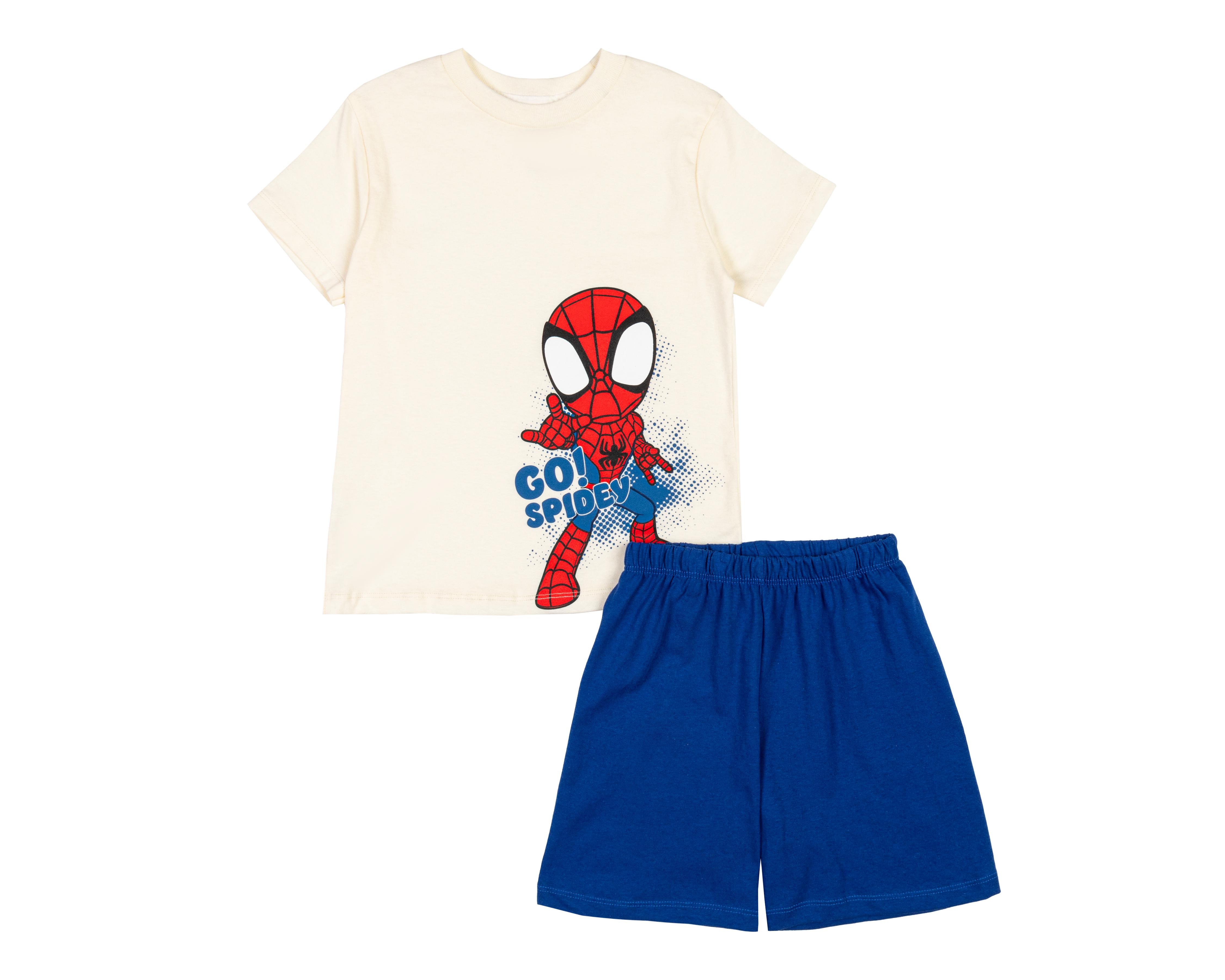 Conjunto de Bebé Niño de Algodón Spidey 2 Piezas