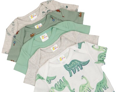 Foto 4 | Pañalero para Bebé Niño Baby Colors de Algodón 5 Piezas