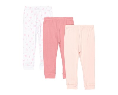 Foto 2 | Pantalón para Bebé Niña Baby Optima de Algodón 3 Piezas