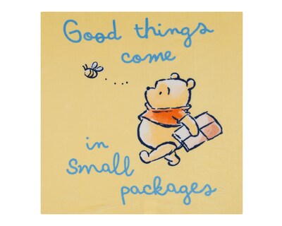 Foto 1 | Cobija para Bebé Disney Whinnie Pooh 2 Piezas