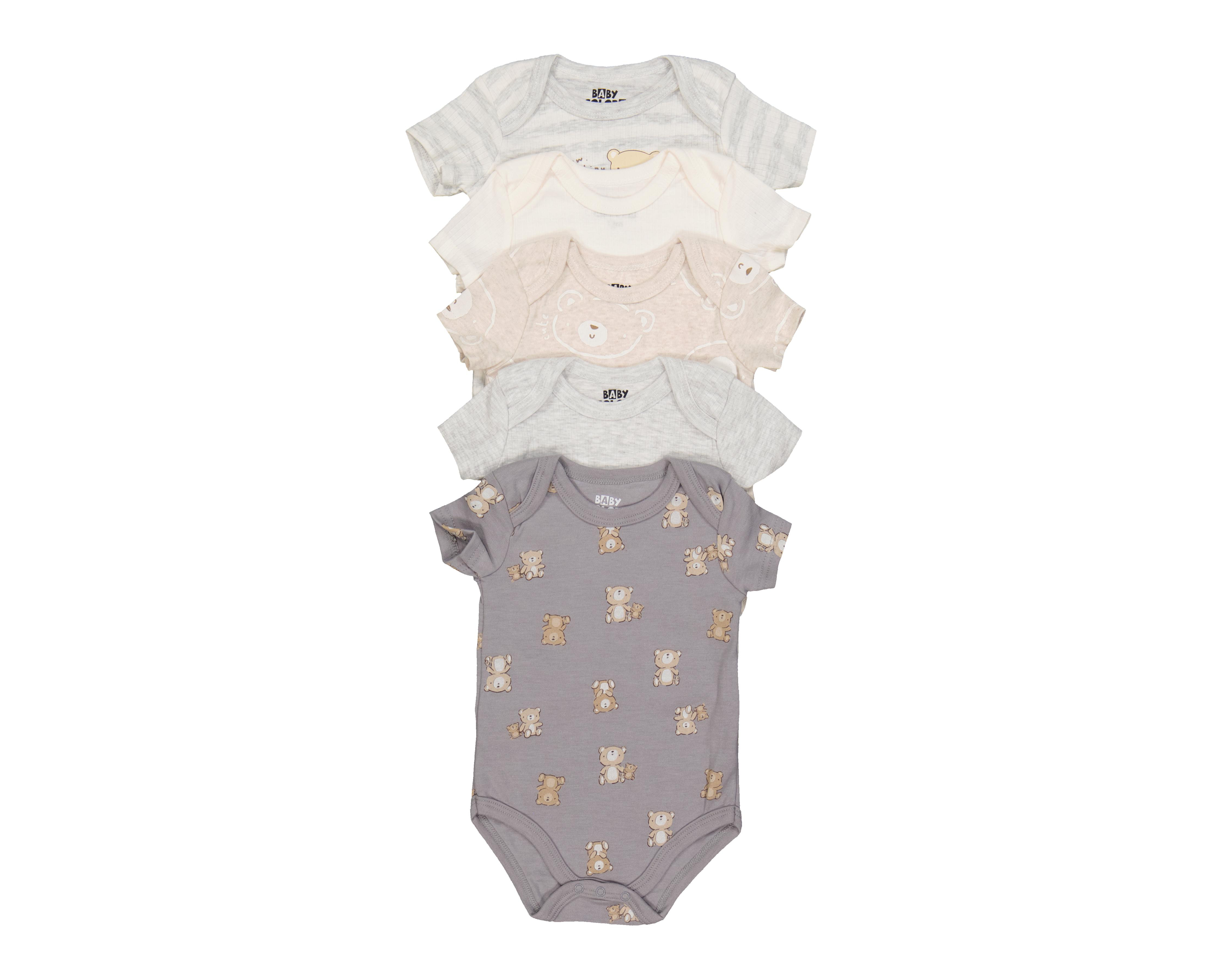 Foto 4 | Pañalero para Bebé Niño Baby Colors de Algodón 5 Piezas
