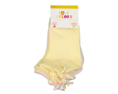Foto 3 | Calcetines para Bebé Niña Baby Colors 6 Pares