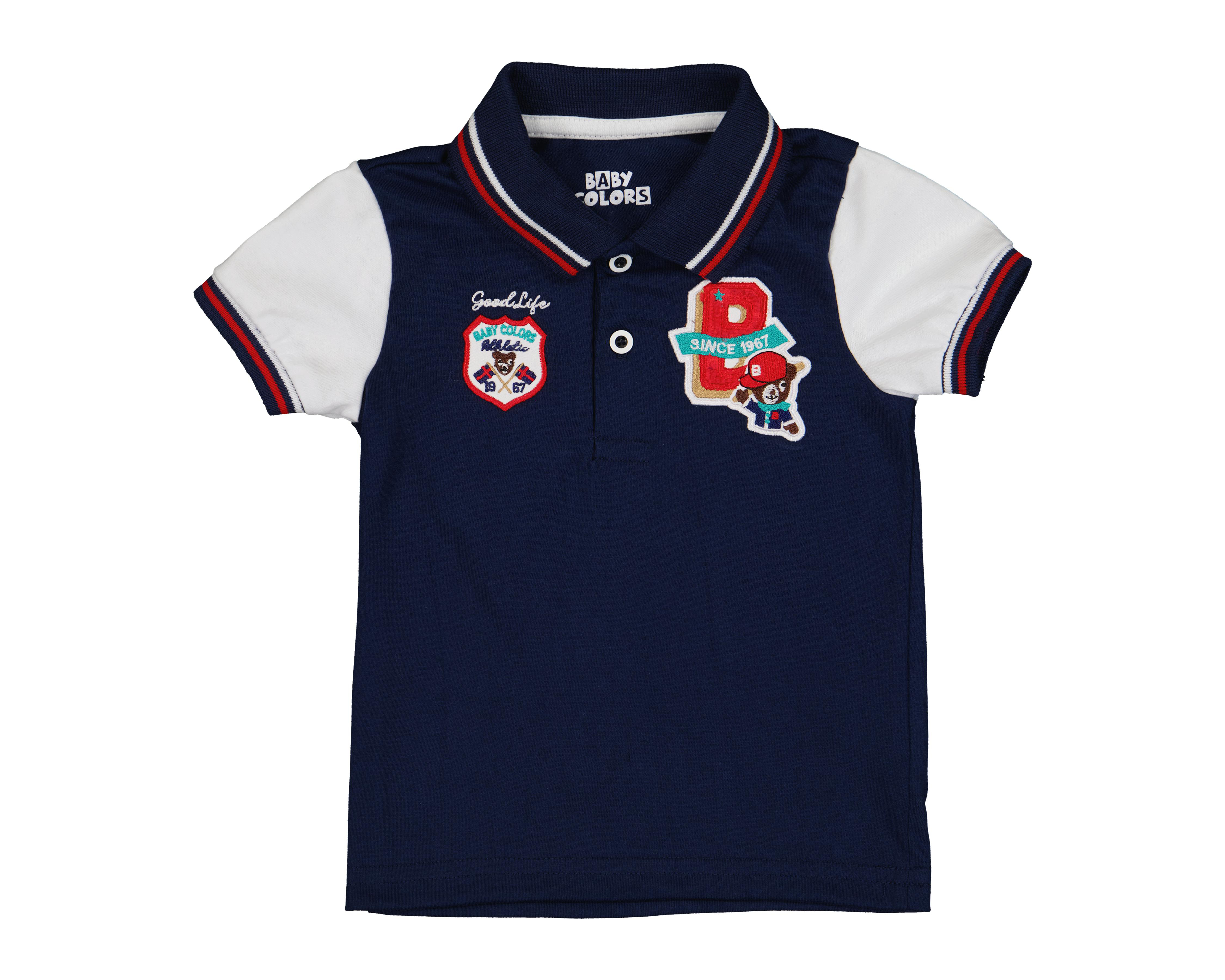 Playera para Bebé Niño Baby Colors Azul