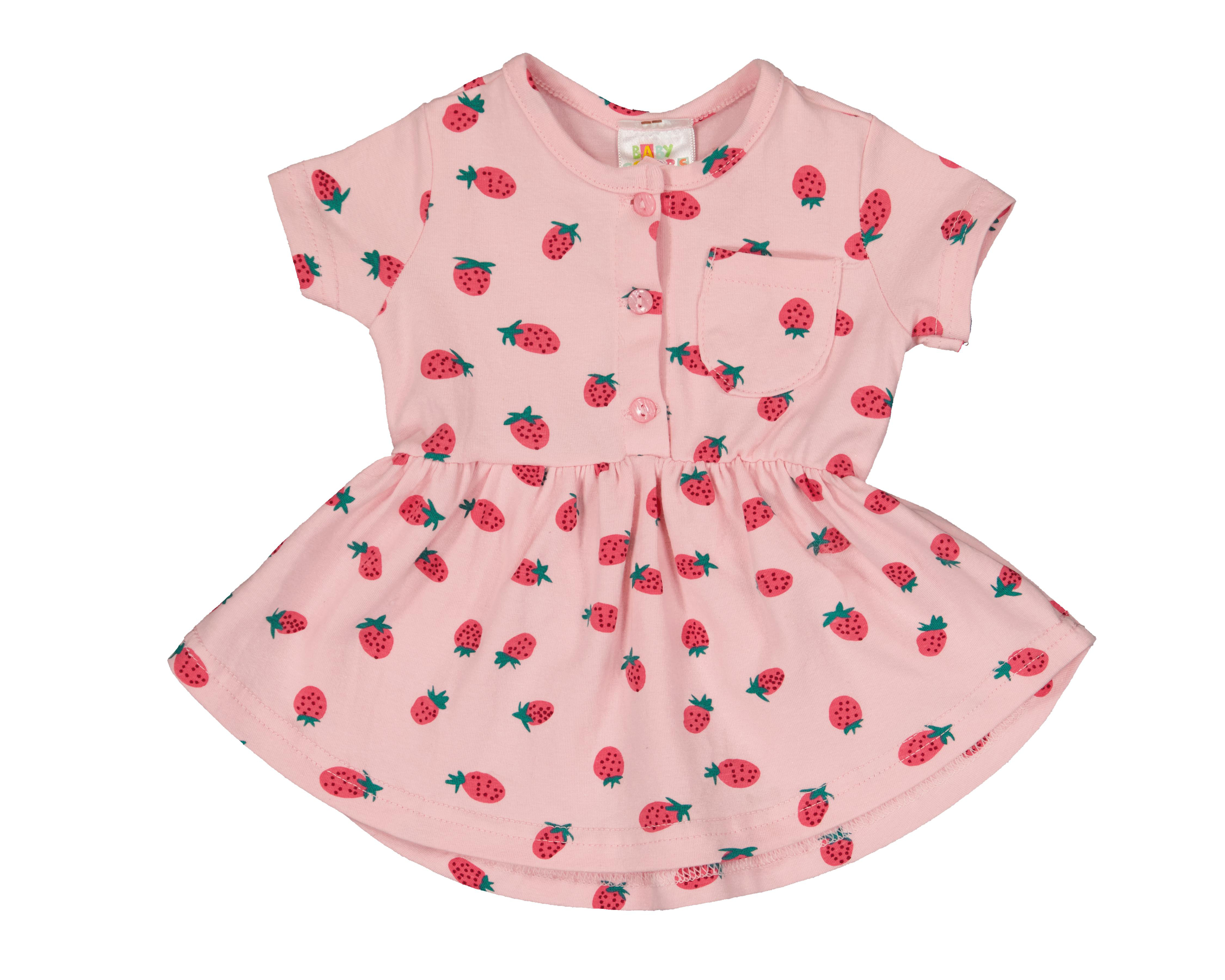 Foto 4 pulgar | Calzón y Vestido para Bebé Niña Baby Colors