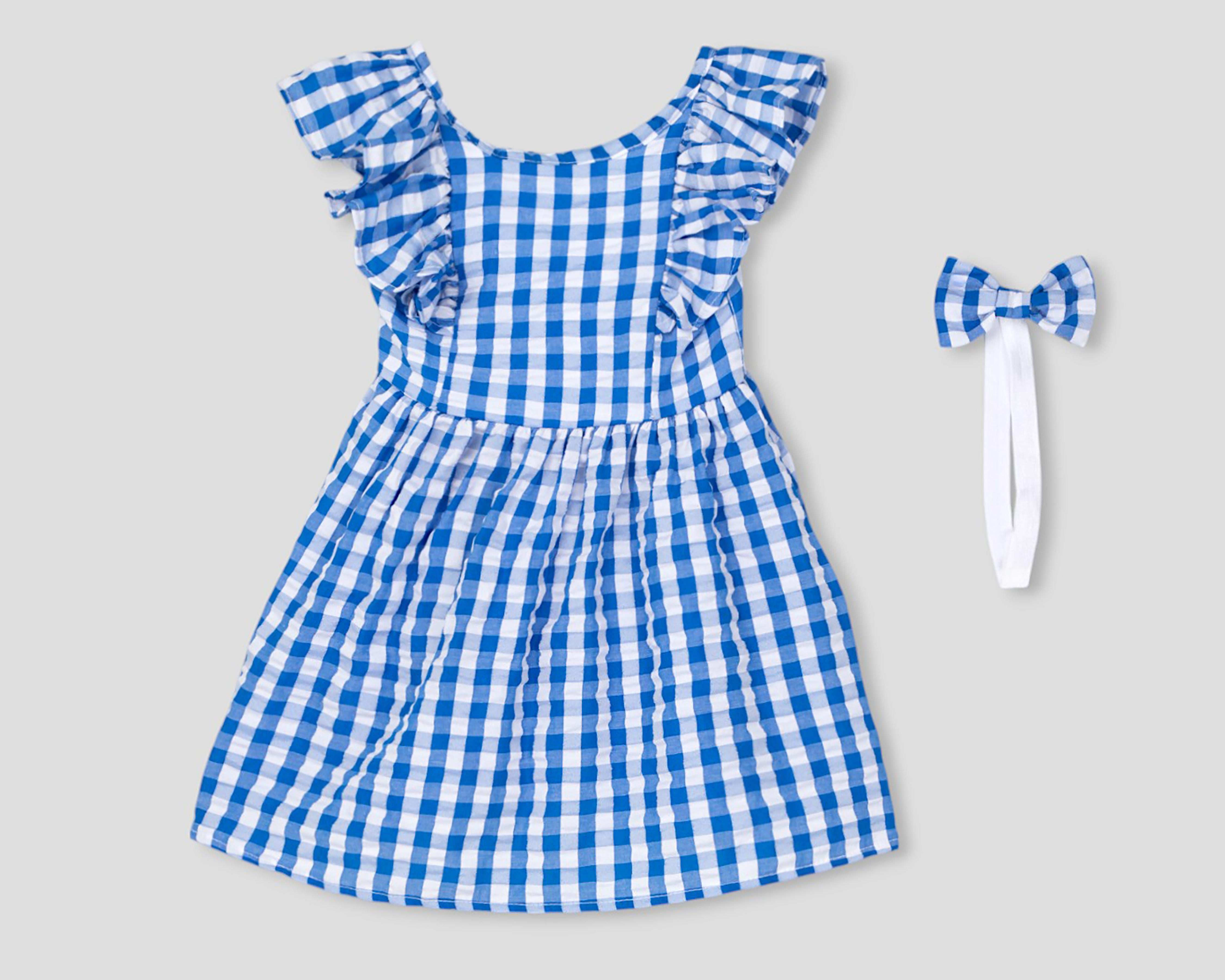 Foto 1 | Vestido para Bebé Niña Baby Colors con Accesorio
