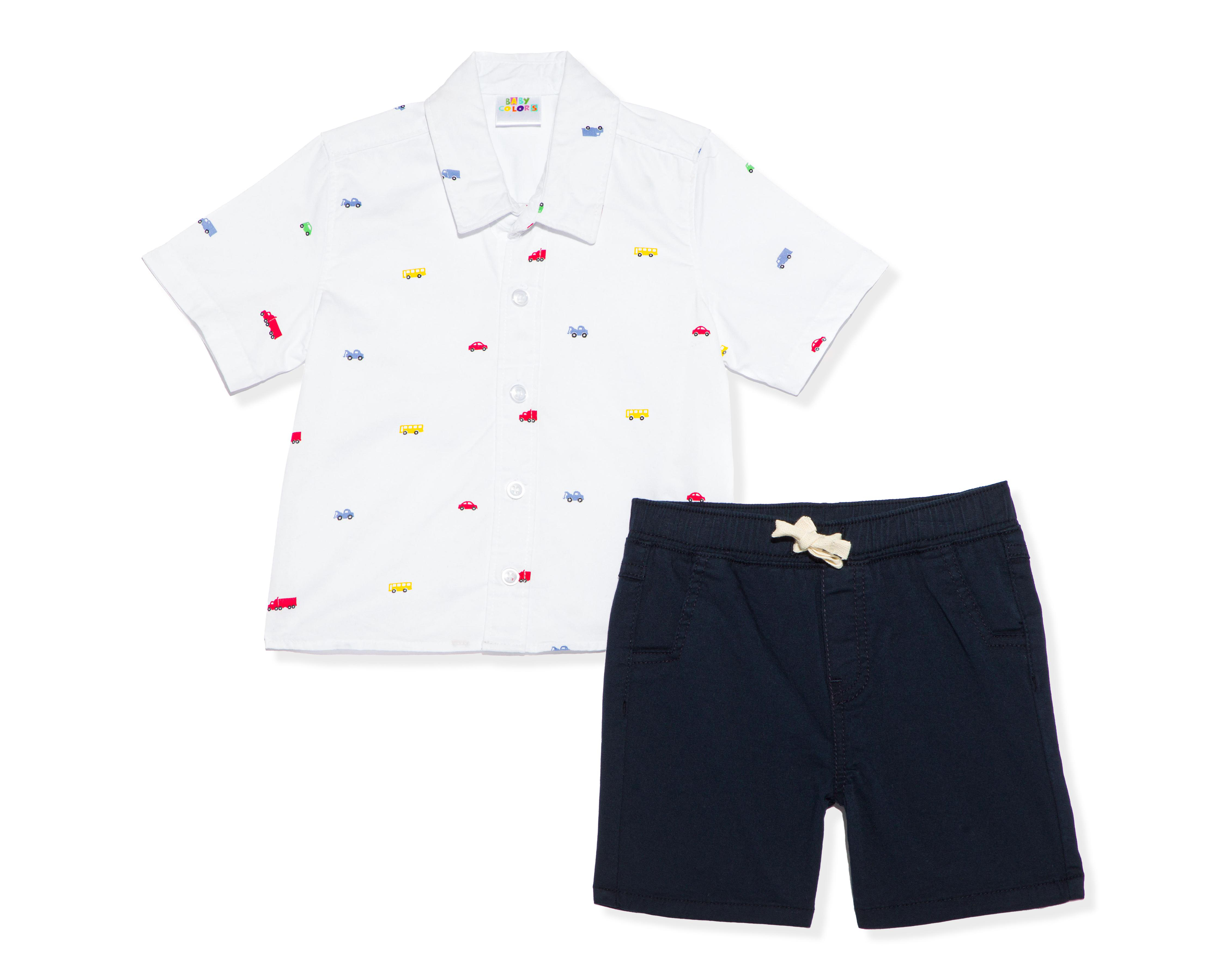 Conjunto para Bebé Niño Baby Colors 2 Piezas