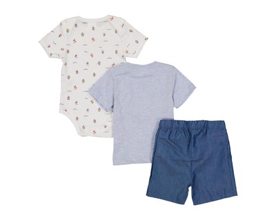 Foto 2 | Conjunto para Bebé Niño Baby Colors 3 Piezas