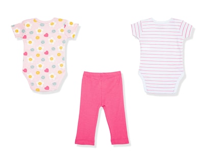 Foto 2 | Conjunto para Bebé Niña Baby Colors 3 Piezas