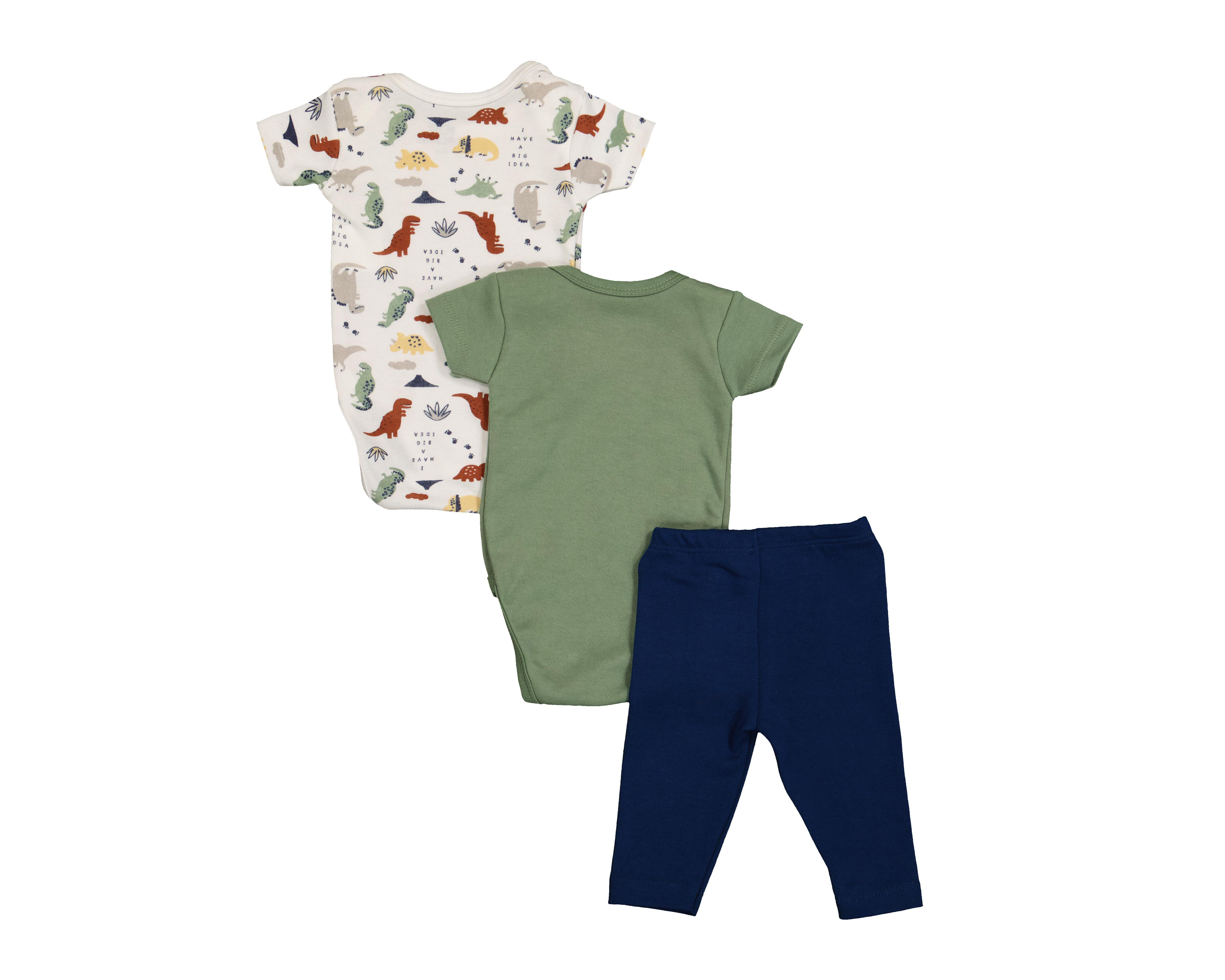Foto 2 | Conjunto de Bebé Baby Colors 3 Piezas