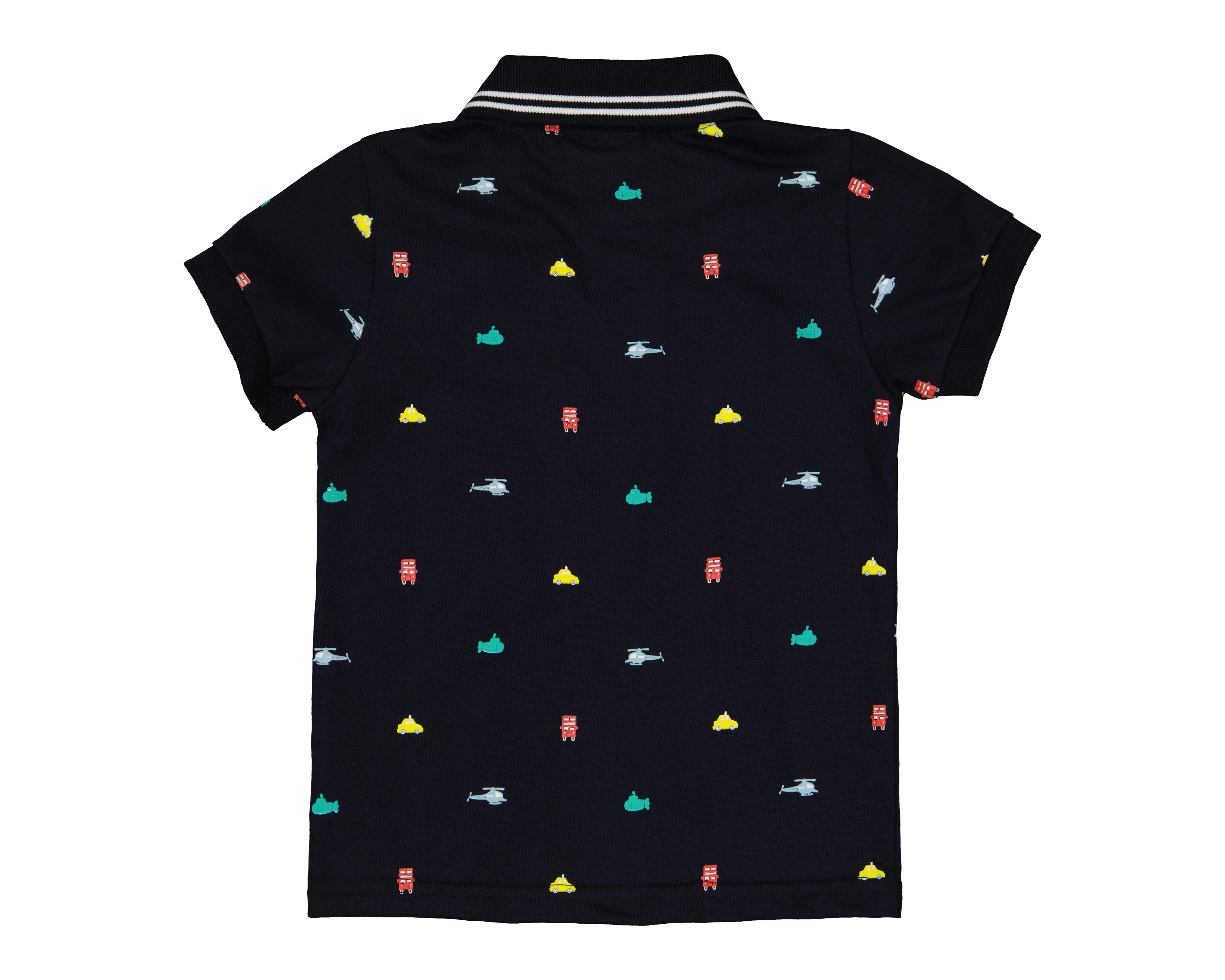 Foto 3 pulgar | Playera para Bebé Niño Baby Colors Estampada