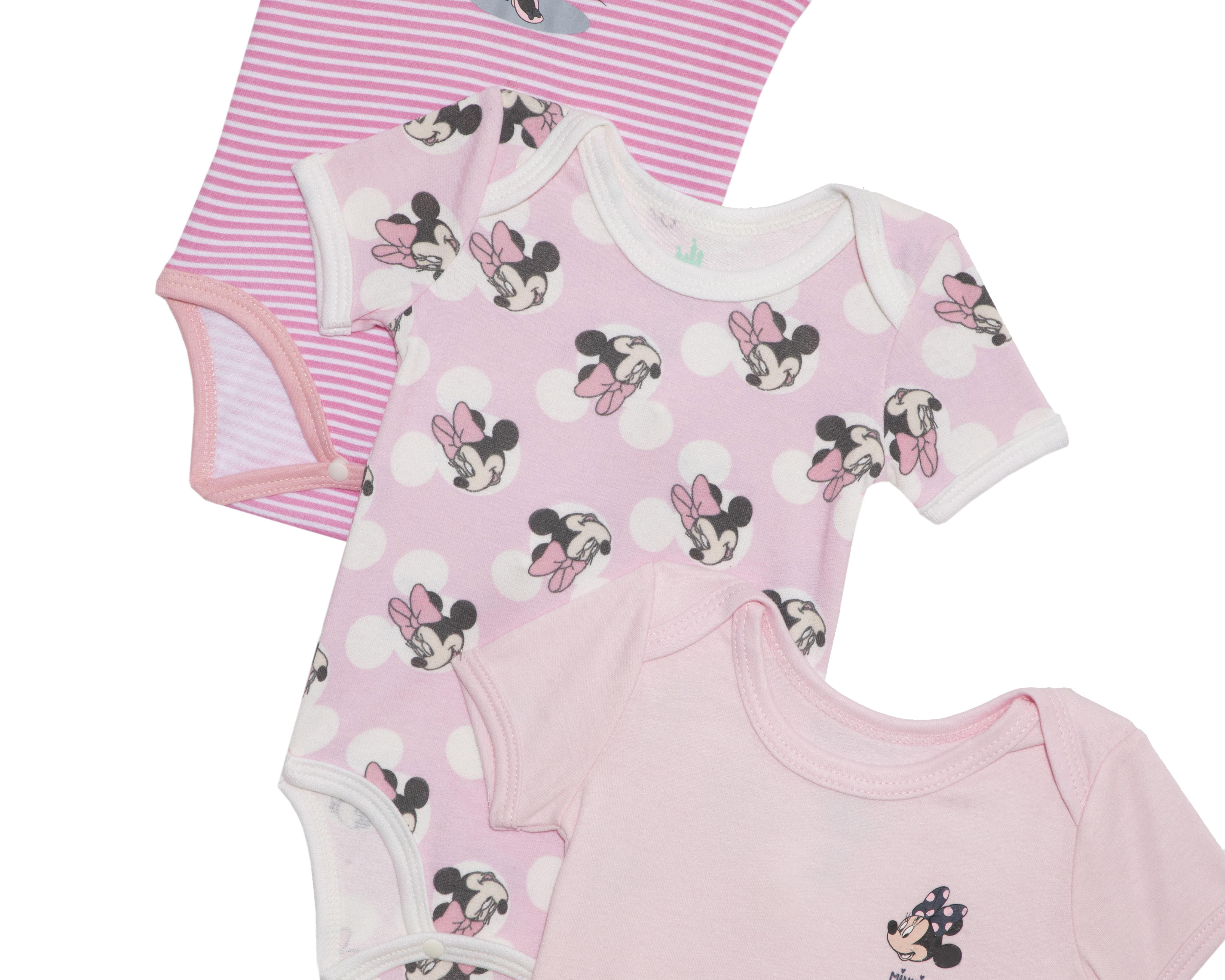 Foto 4 | Pañalero para Bebe Niña Disney Baby Minnie Mouse 5 Piezas