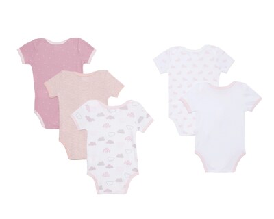 Foto 2 | Pañalero para Bebe Niña Baby Colors 5 Piezas