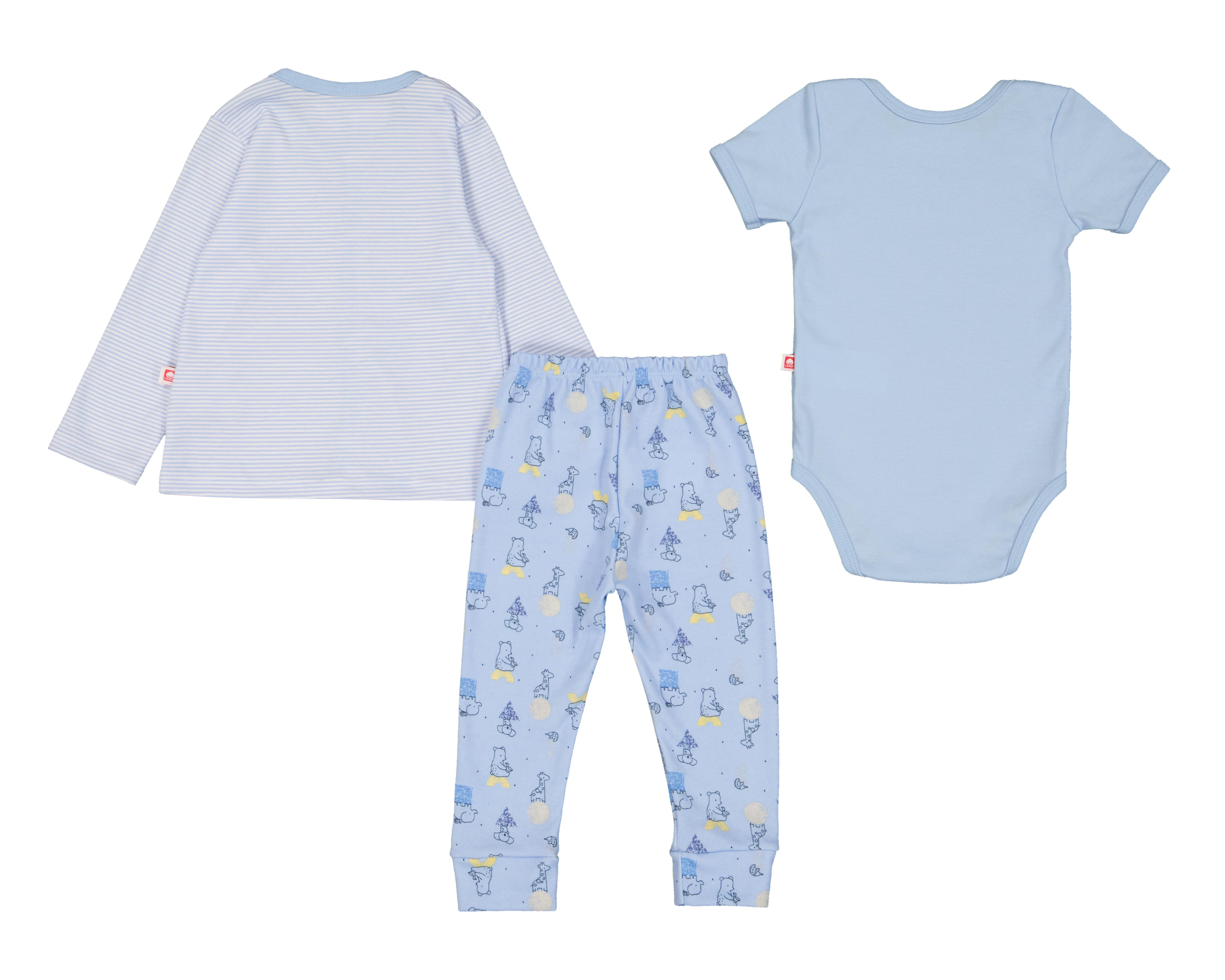 Foto 2 | Conjunto para Bebé Niño Baby Circus 3 Piezas
