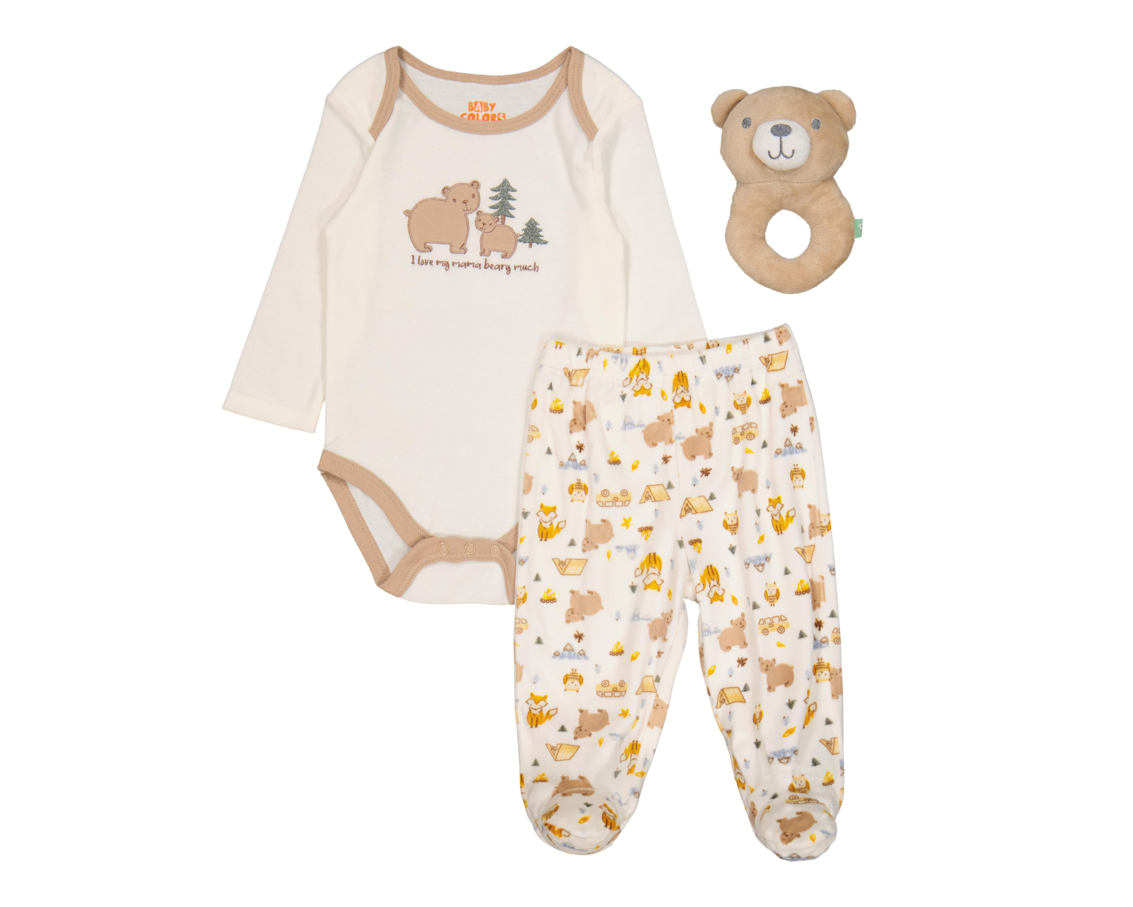 Foto 1 | Conjunto para Bebé Niño Baby Colors 3 Piezas