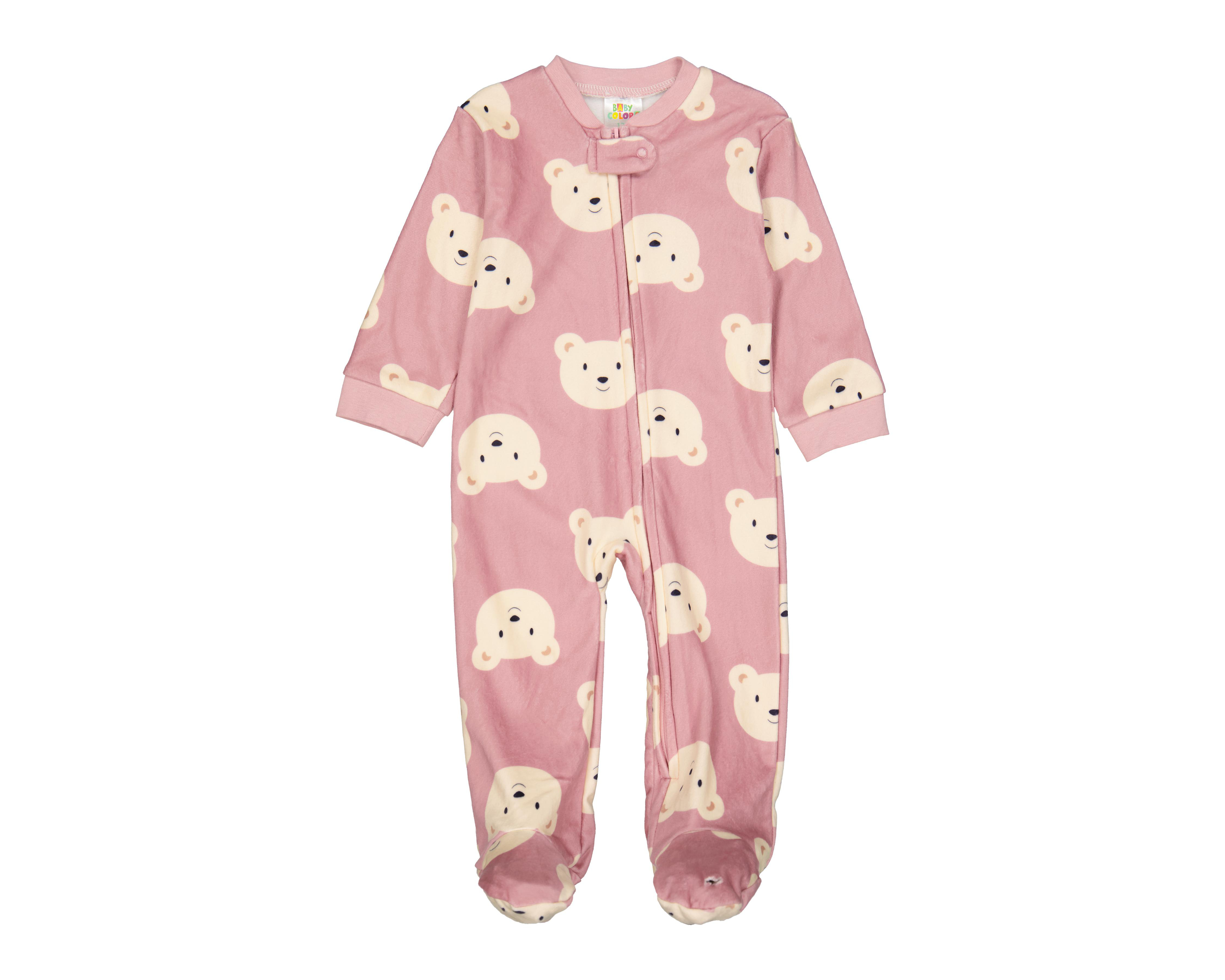 Foto 3 | Mameluco para Bebé Niña Baby Colors Estampado 2 Piezas
