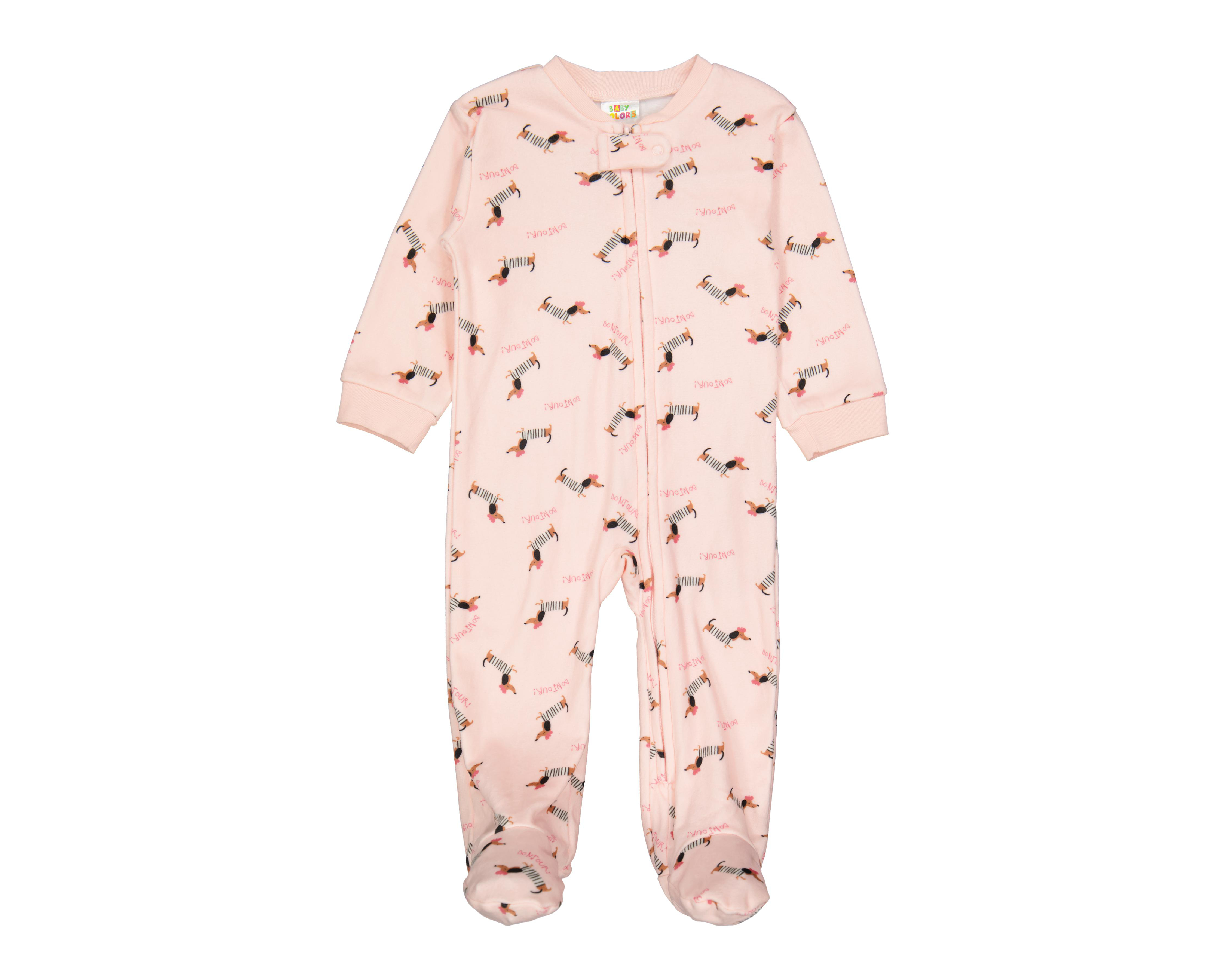 Foto 4 | Mameluco para Bebé Niña Baby Colors Estampado 2 Piezas