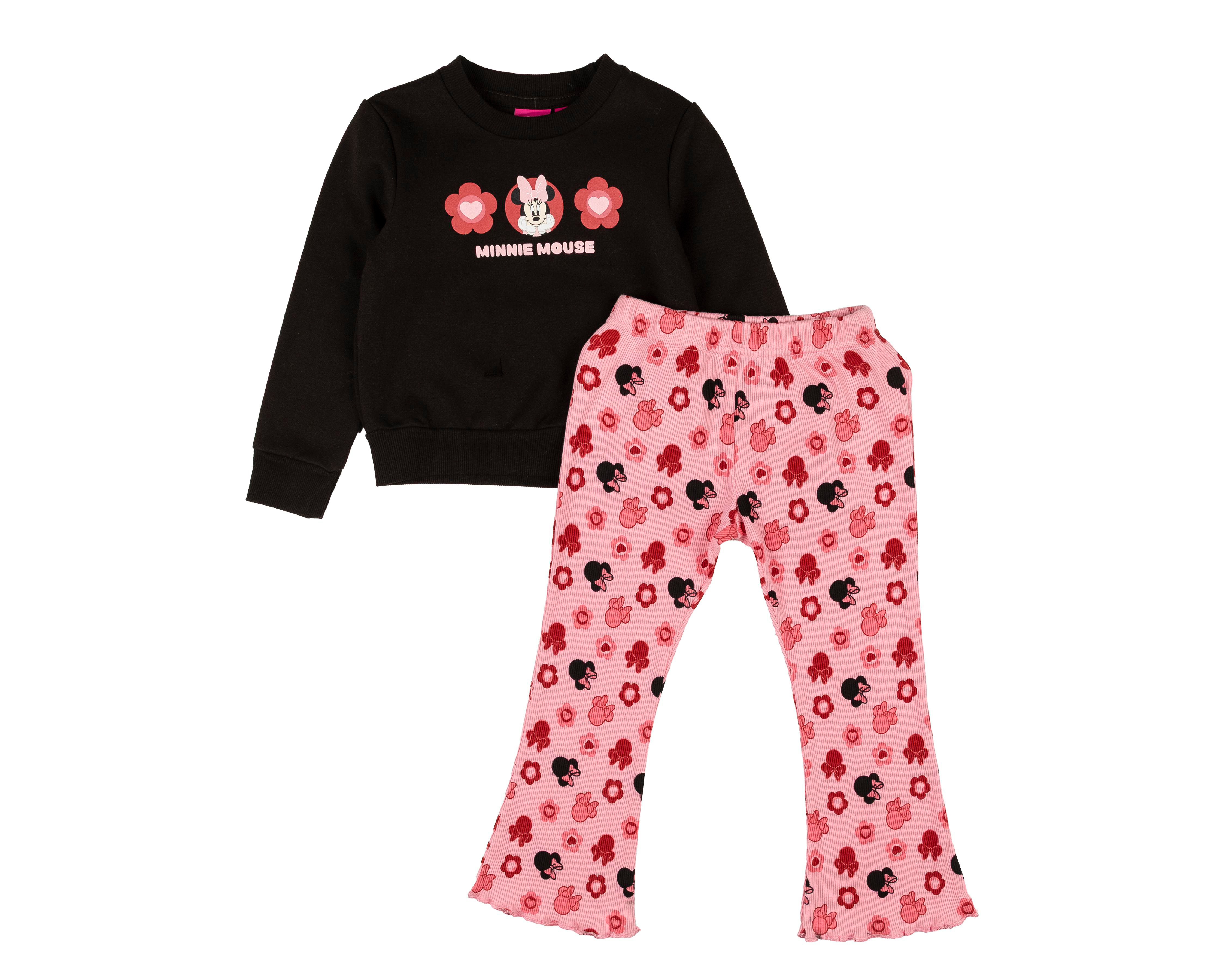 Foto 2 pulgar | Sudadera y Pantalón para Bebé Niña Disney Minnie Mouse
