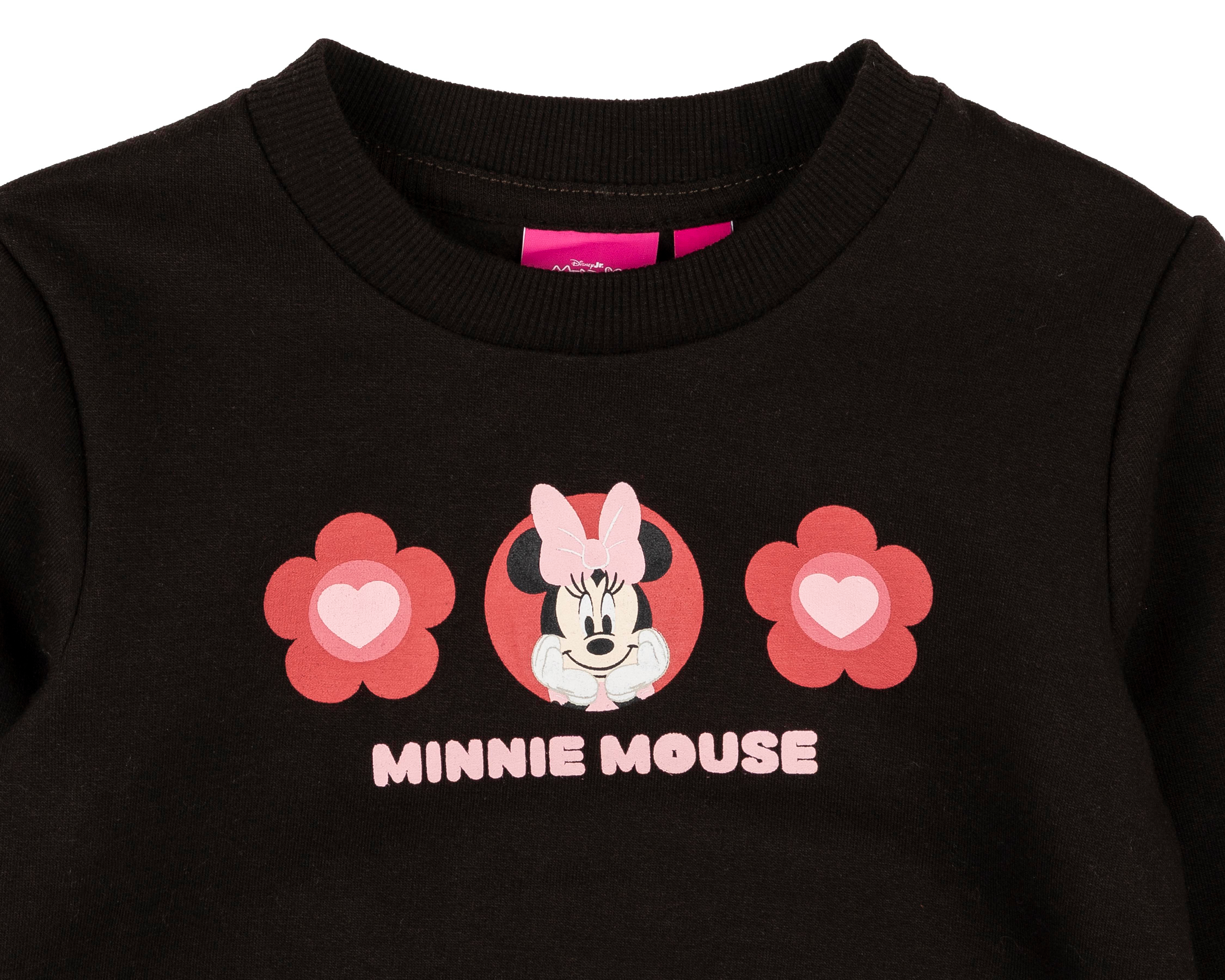 Foto 6 pulgar | Sudadera y Pantalón para Bebé Niña Disney Minnie Mouse