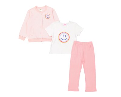 Foto 1 | Conjunto para Bebé Niña Baby Colors 3 Piezas