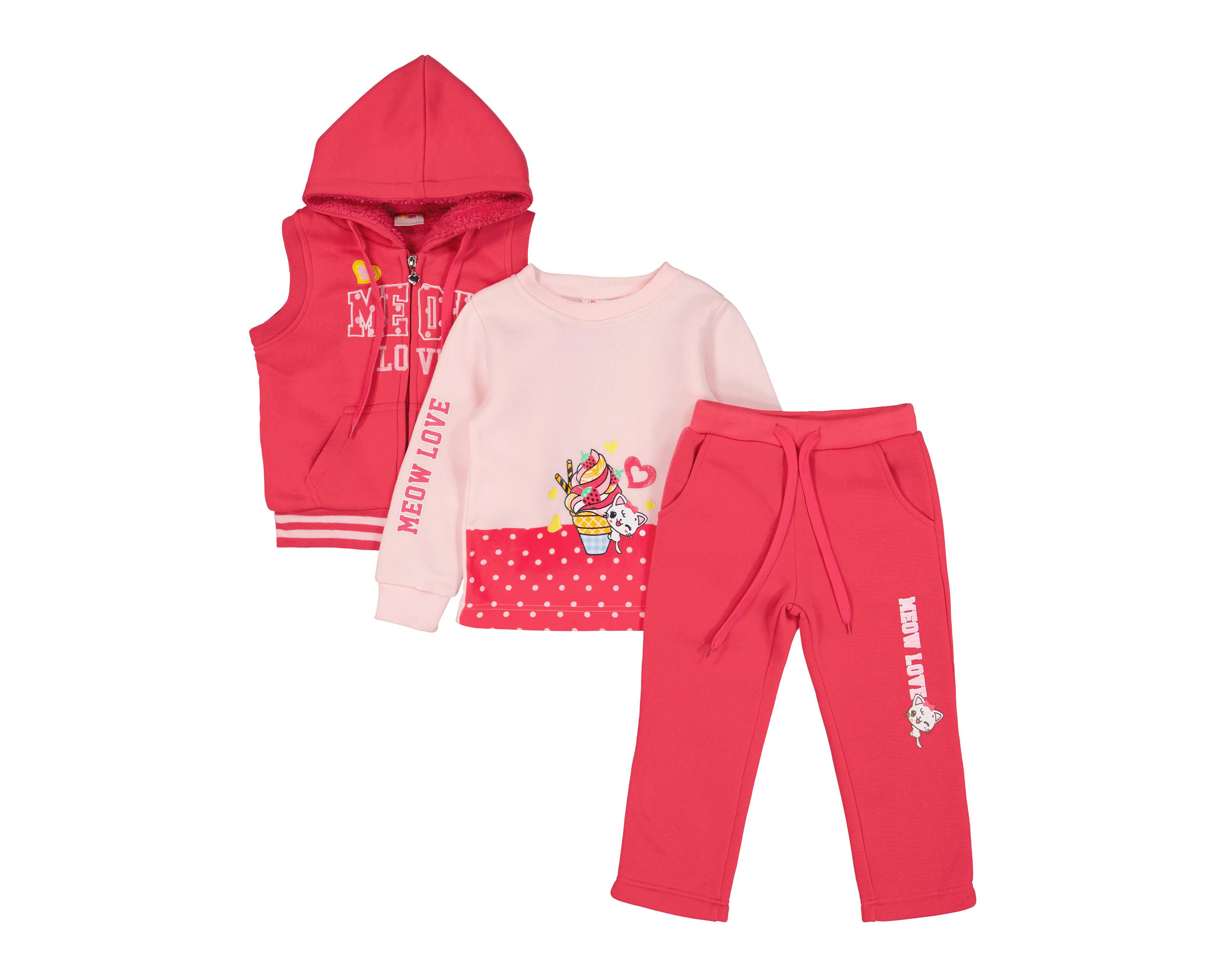 Conjunto para Bebé Niña Baby Colors 3 Piezas