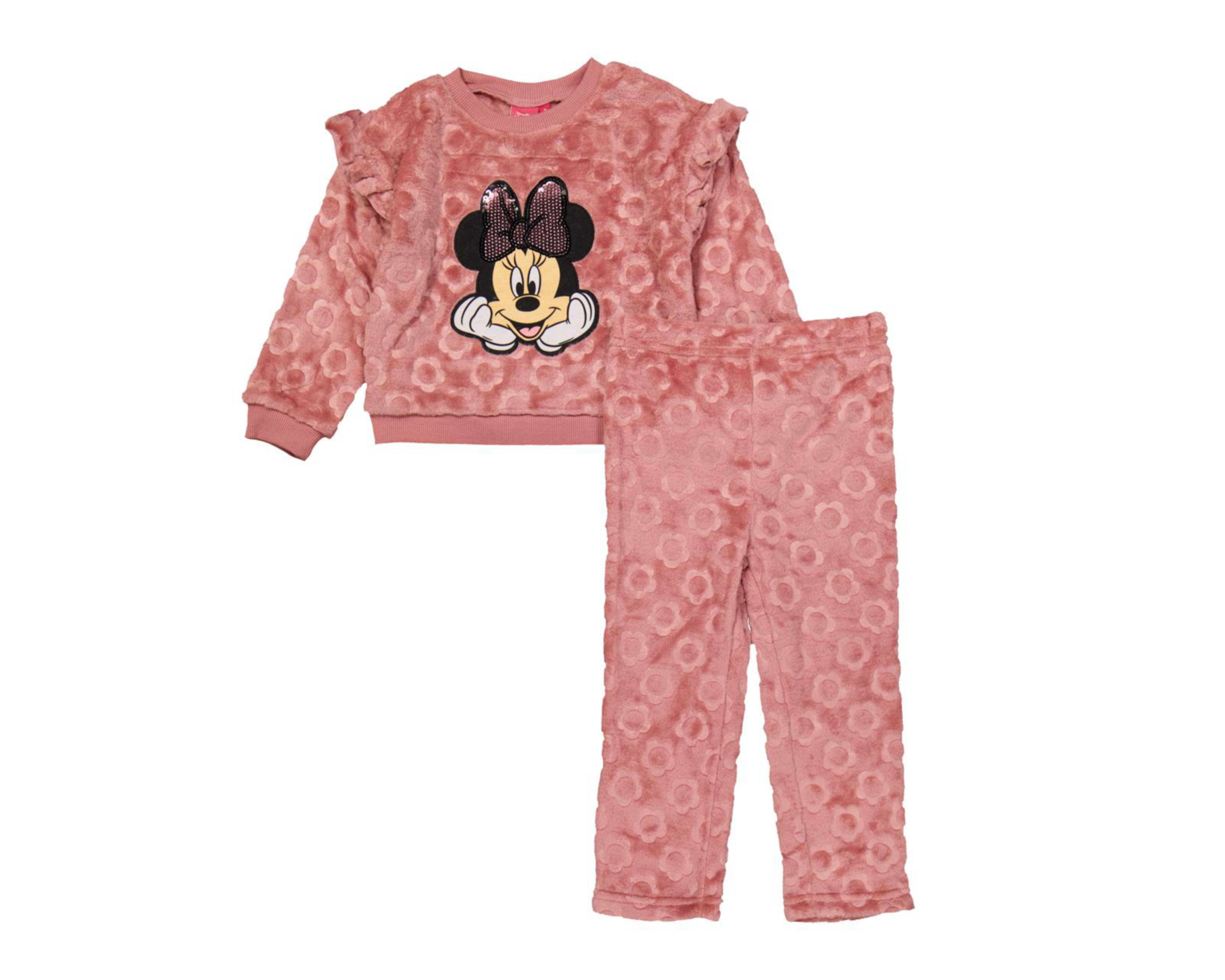Foto 2 pulgar | Sudadera y Pants Disney Minnie Mouse para Niña