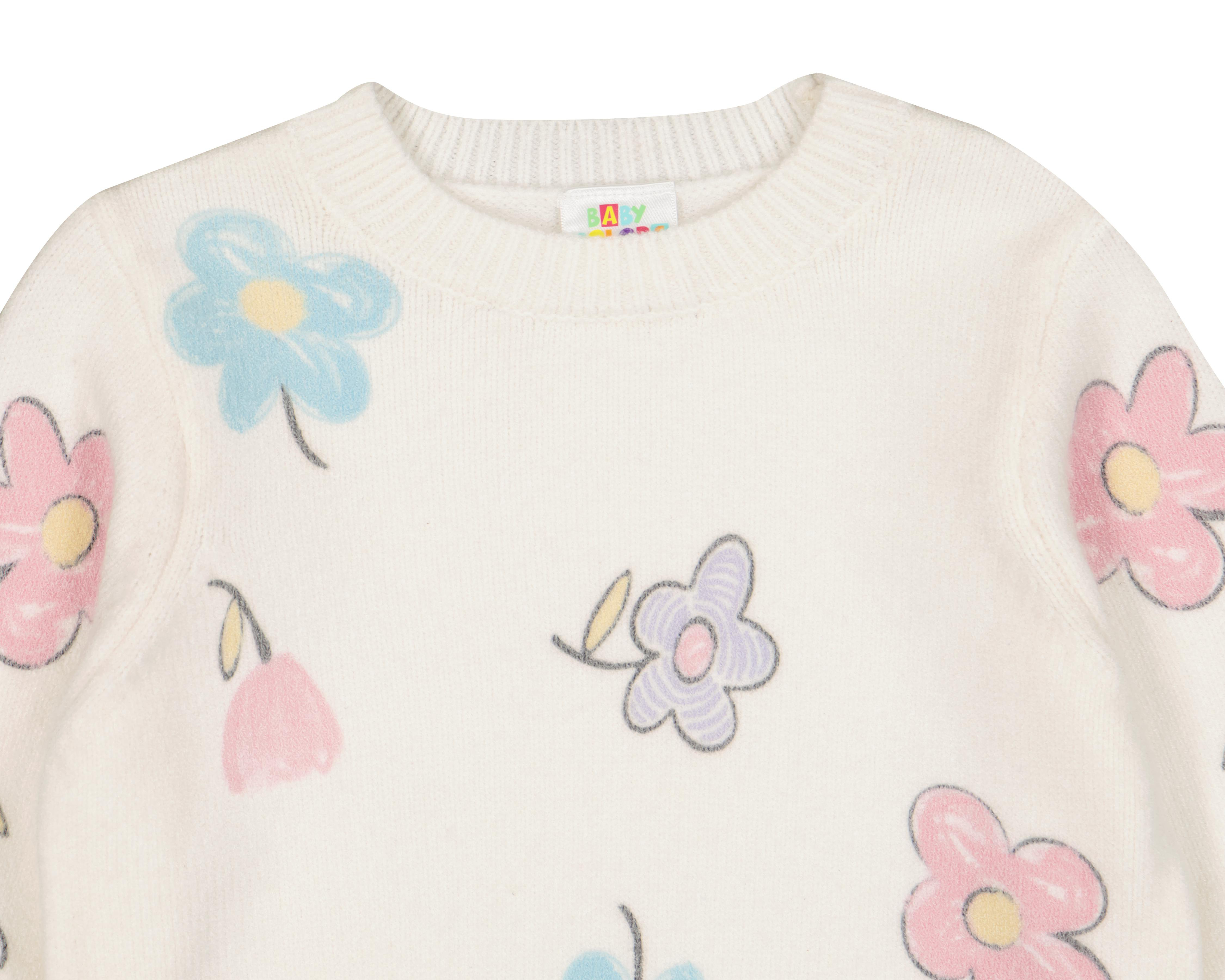 Foto 4 pulgar | Suéter Baby Colors para Bebé Niña
