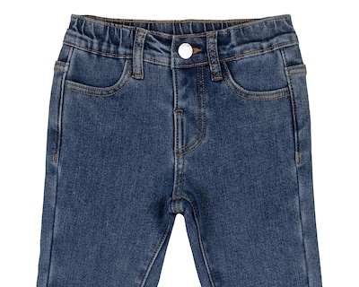 Foto 3 | Pantalón para Bebé Niña Baby Colors de Algodón Azul