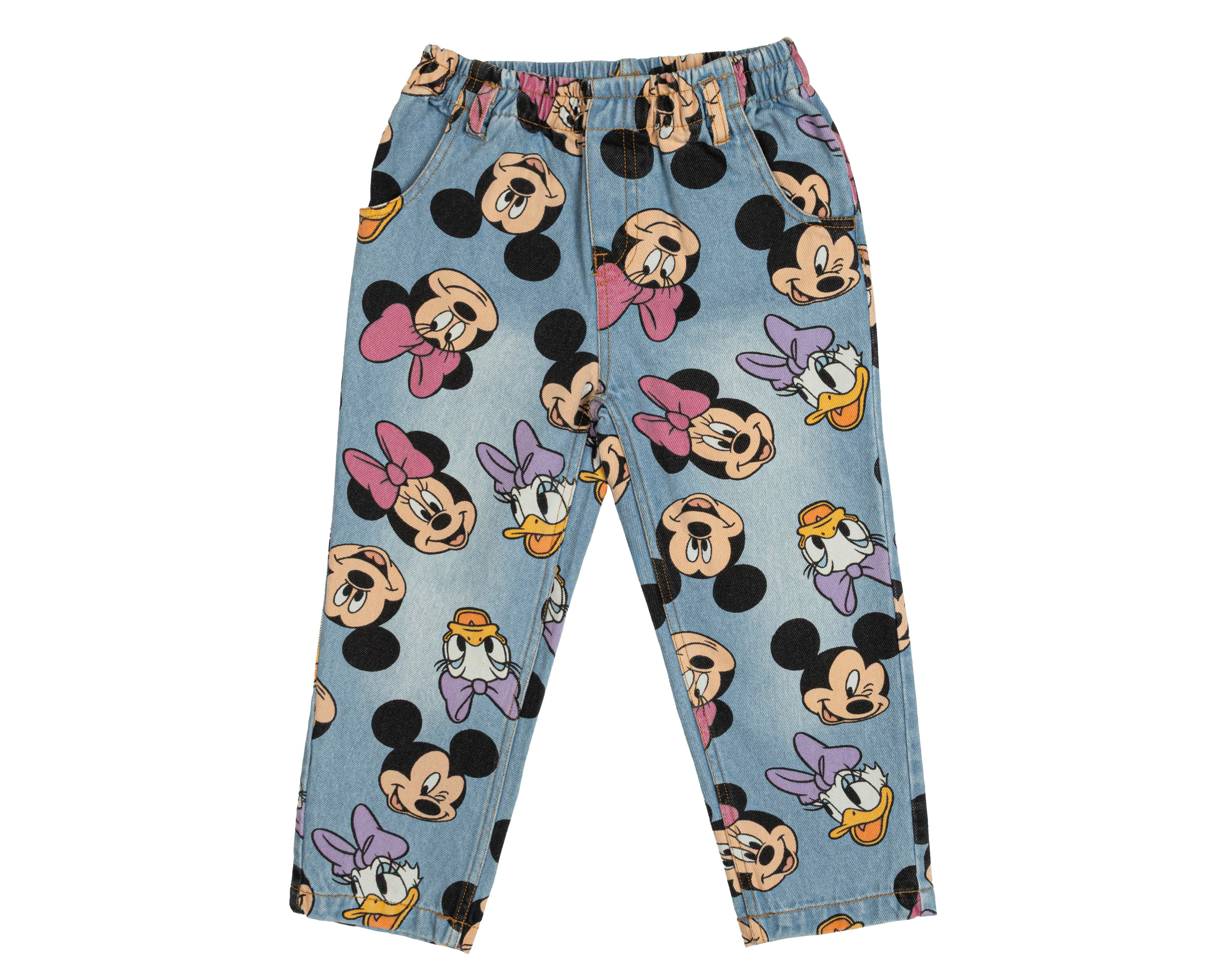 Foto 2 pulgar | Pantalón para Bebé Niña Disney de Algodón Mickey Mouse & Friends