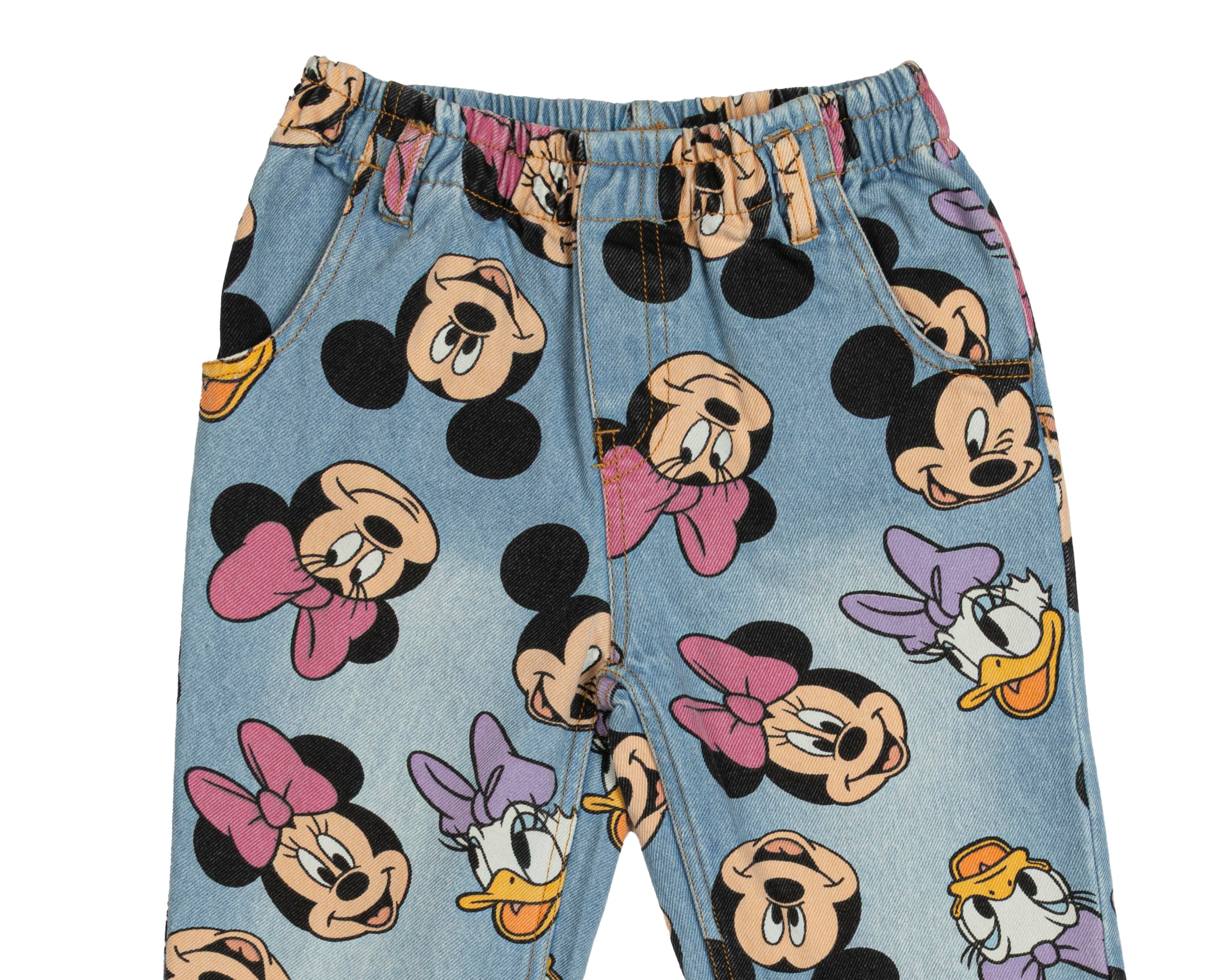 Foto 4 pulgar | Pantalón para Bebé Niña Disney de Algodón Mickey Mouse & Friends