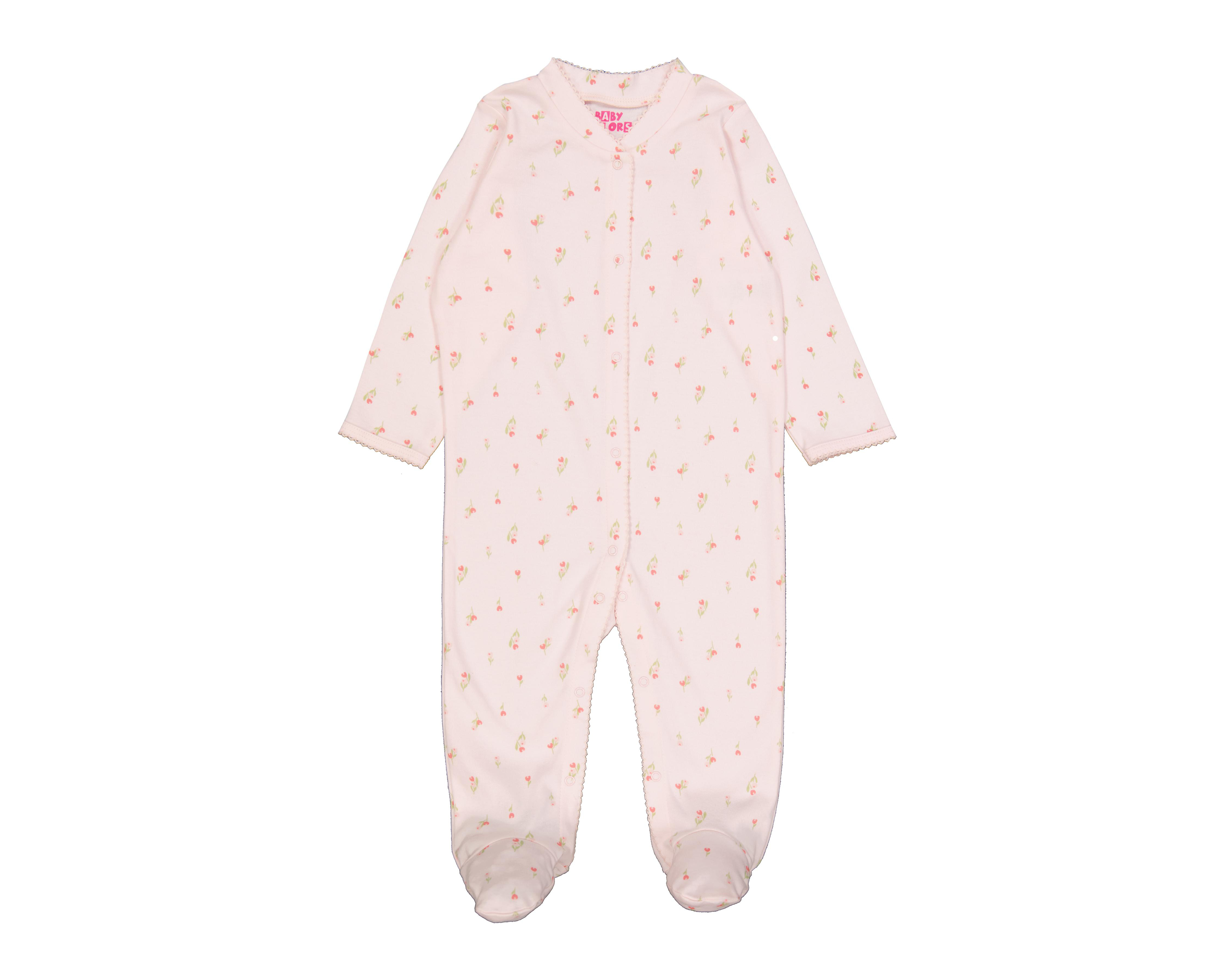 Foto 4 pulgar | Mameluco para Bebé Niña Baby Colors de Algodón con Tiara