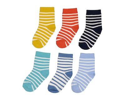 Foto 1 | Calcetines para Bebé Niño Baby Colors 6 Pares